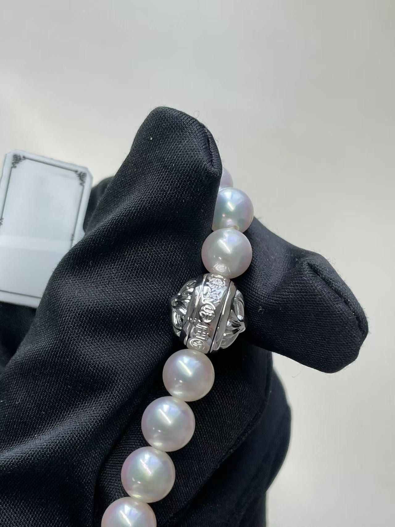 Chrome Hearts Chrome Hearts Mikimoto White Pearl Bracelet Size ONE SIZE - 8 Thumbnail