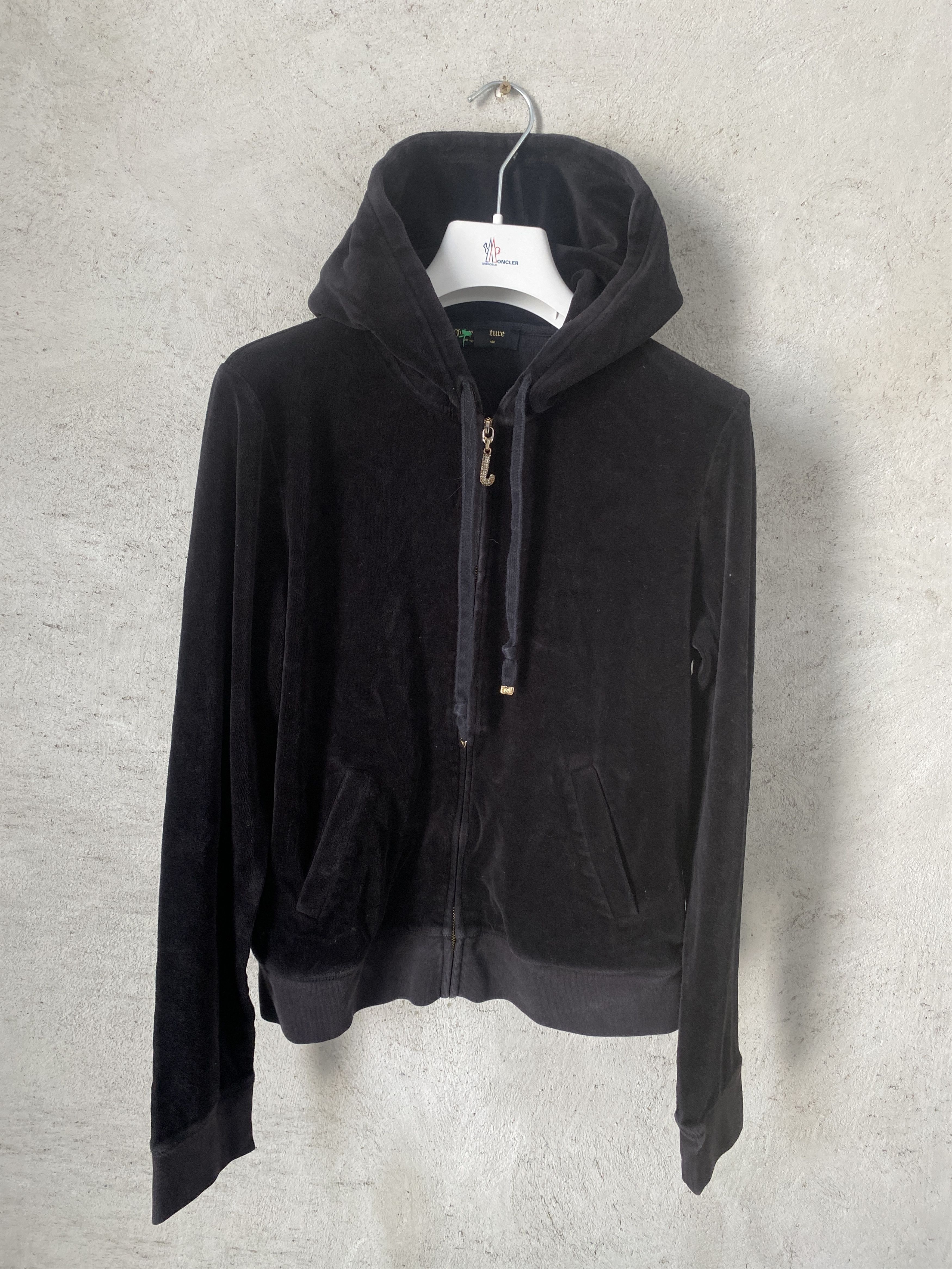 Juicy Couture Juicy Couture velver velour zip-up hoodie y2k 00s Size L / US 10 / IT 46 - 1 Thumbnail