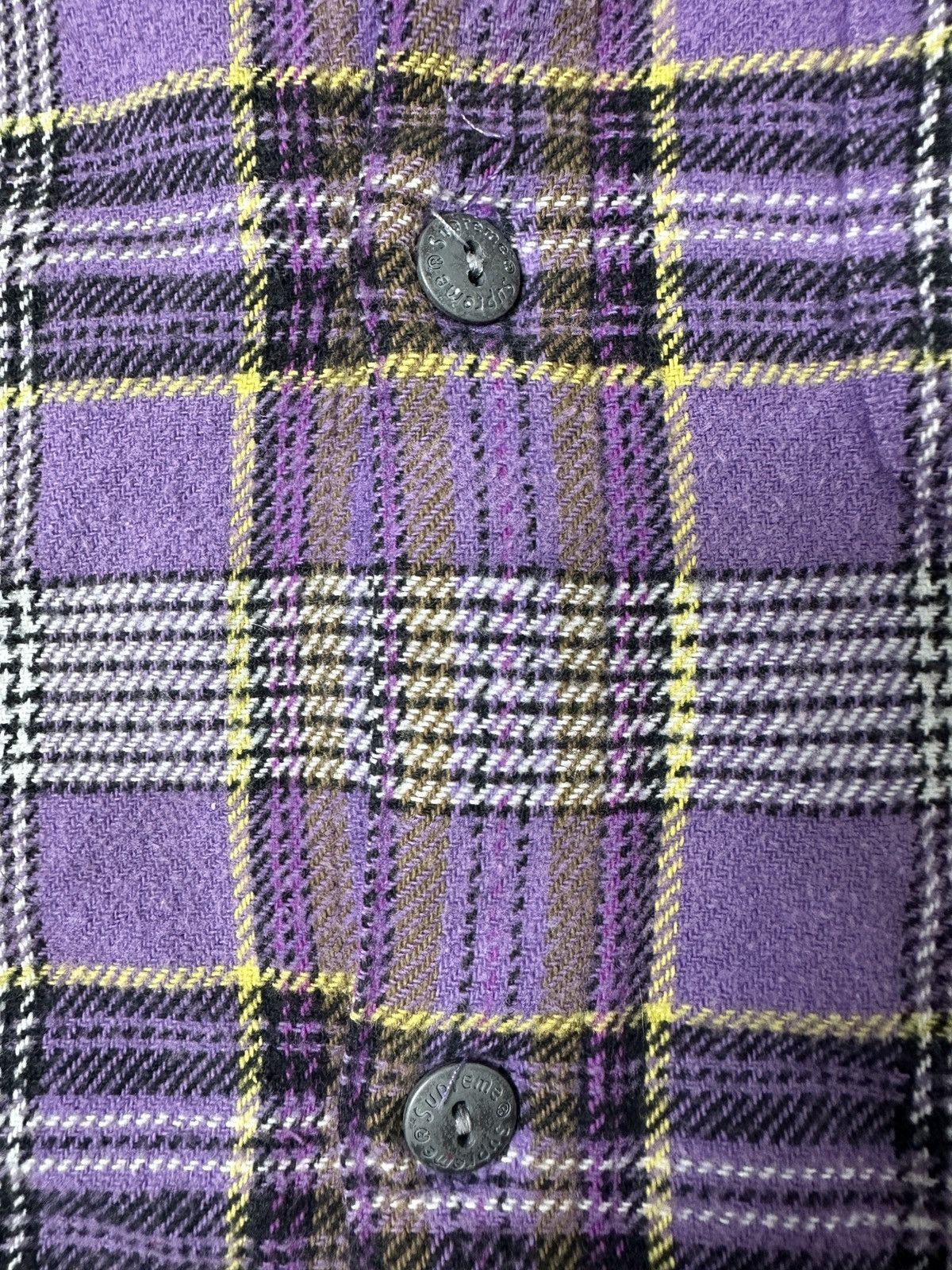 Supreme S/S’18 Plaid Flannel Hooded Shirt Size US L / EU 52-54 / 3 - 6 Thumbnail