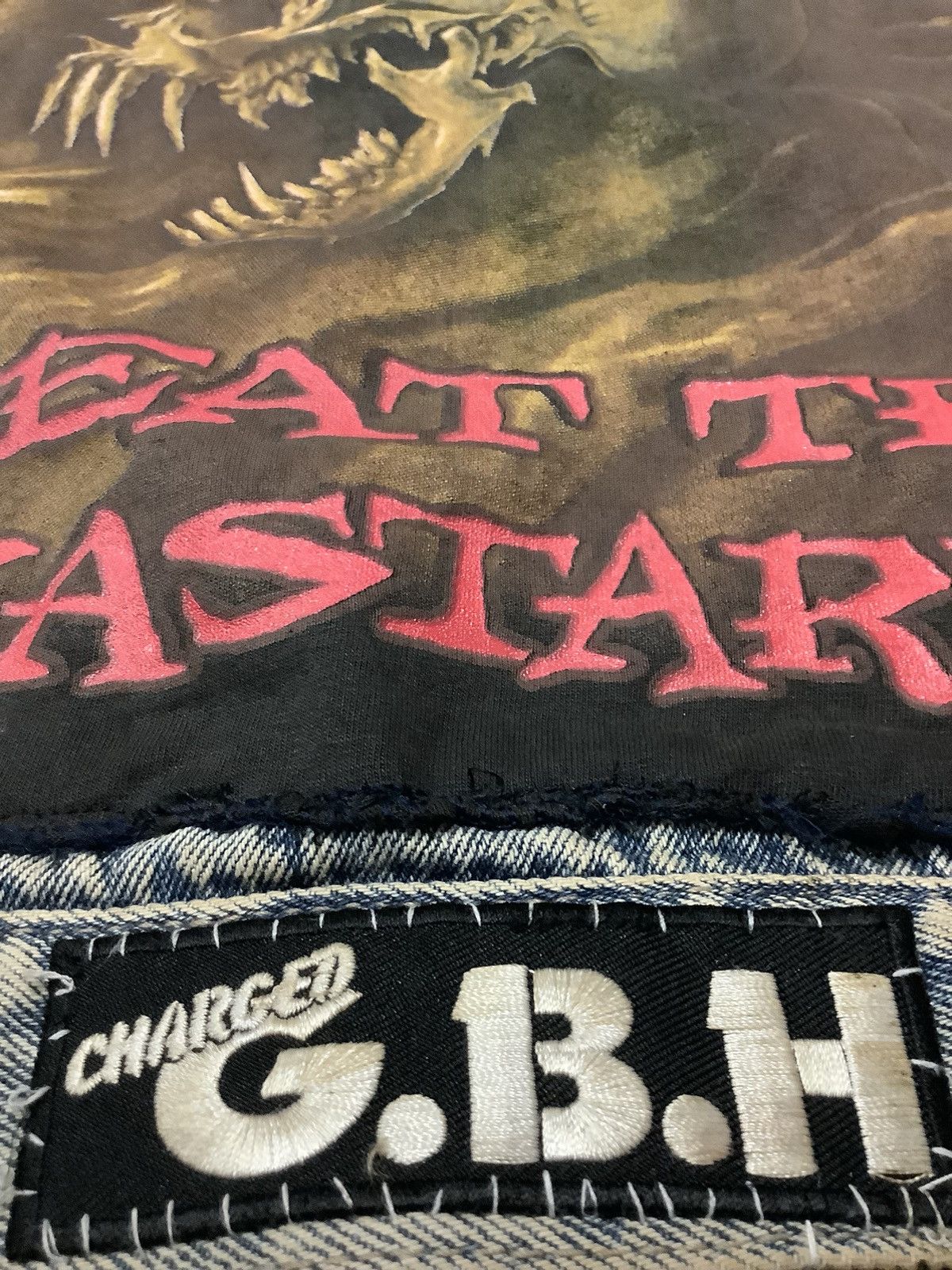 Designer × Vintage VINTAGE 90s THE EXPLOITED BATTLE JACKET CUSTOM Size US L / EU 52-54 / 3 - 24 Thumbnail