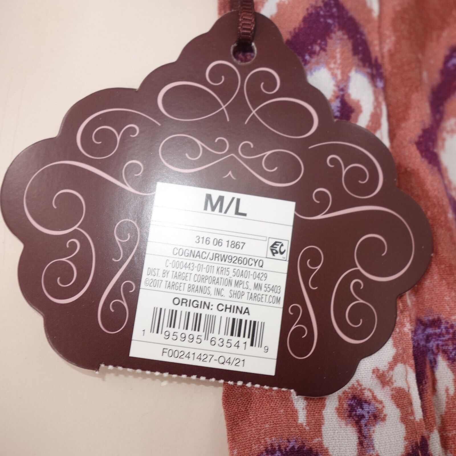 Other NEW Knox Rose Cognac Paisley Duster Cardigan Kimono Pink Size L / US 10 / IT 46 - 7 Thumbnail