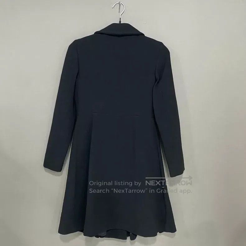 Miu Miu Miu Miu 36 Black double-breasted skirt long coat Size S / US 4 / IT 40 - 3 Thumbnail