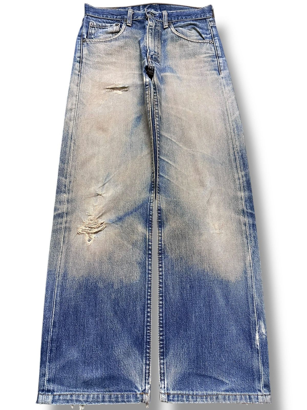 Levi's Vintage Clothing Vintage Levi’s 503-00 Straight Loose Mudwash Denim Size US 29 - 1 Thumbnail