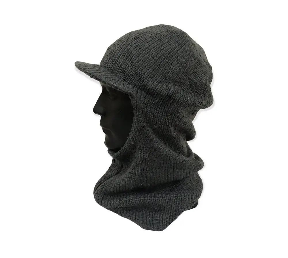 Japanese Brand Japanese Brand Masked Plain Beanie Hat Size ONE SIZE - 2 Thumbnail