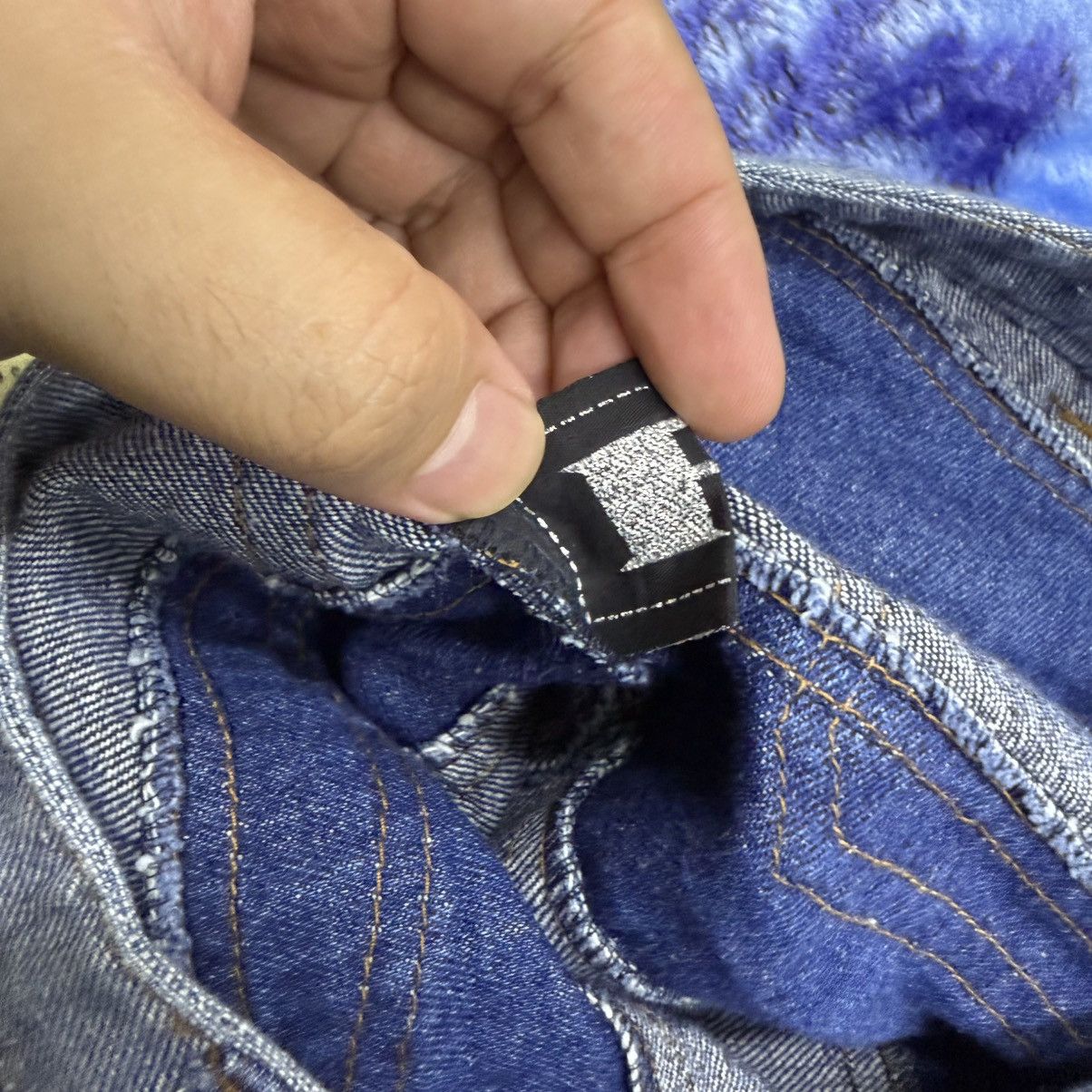 Hysteric Glamour Vintage Reconstructed Hagi Denim Jeans Size US 28 / EU 44 - 13 Thumbnail