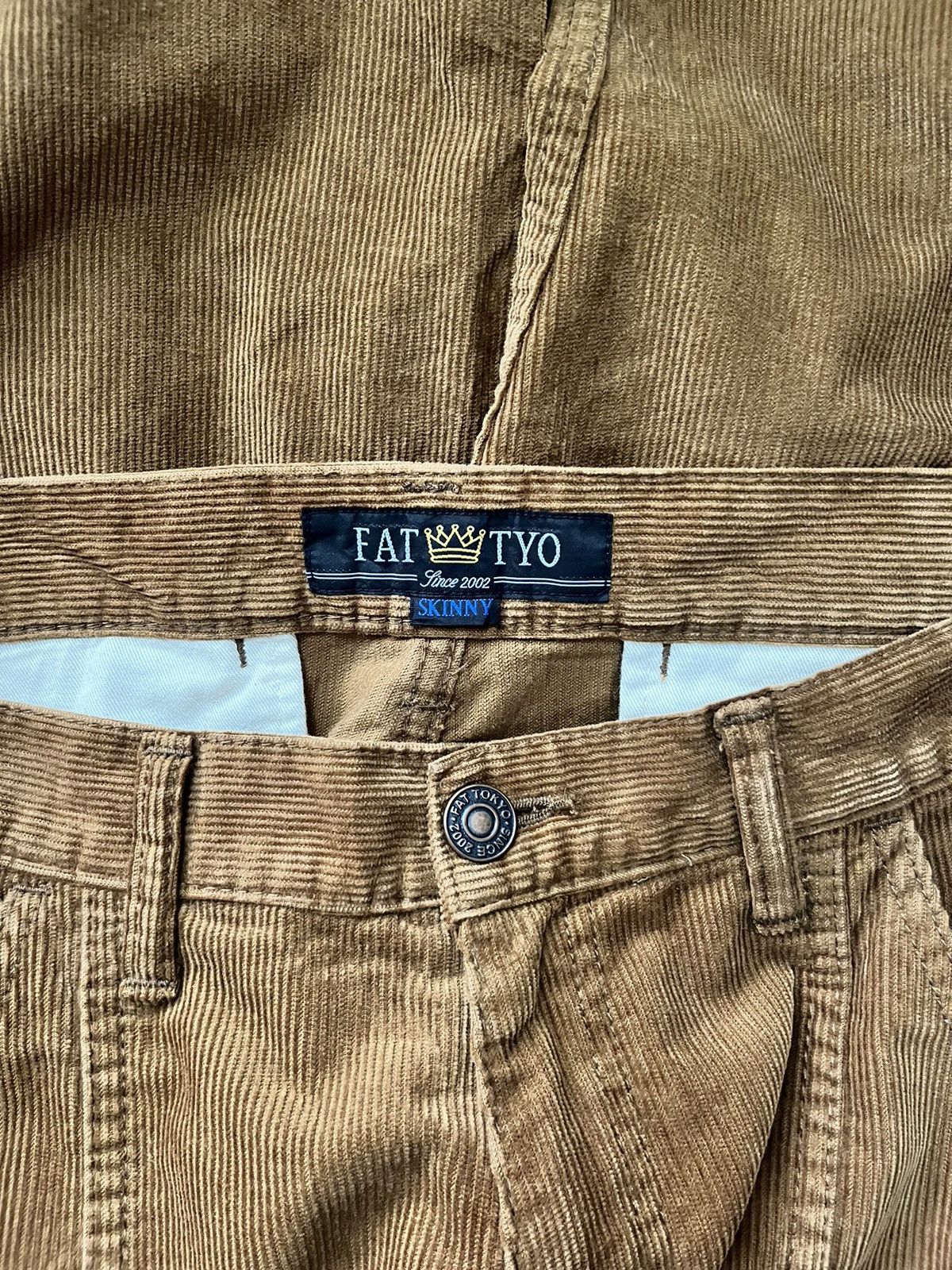 Fat Tokyo Fat tyo corduroy marzipan #G1 Size US 35 - 6 Thumbnail
