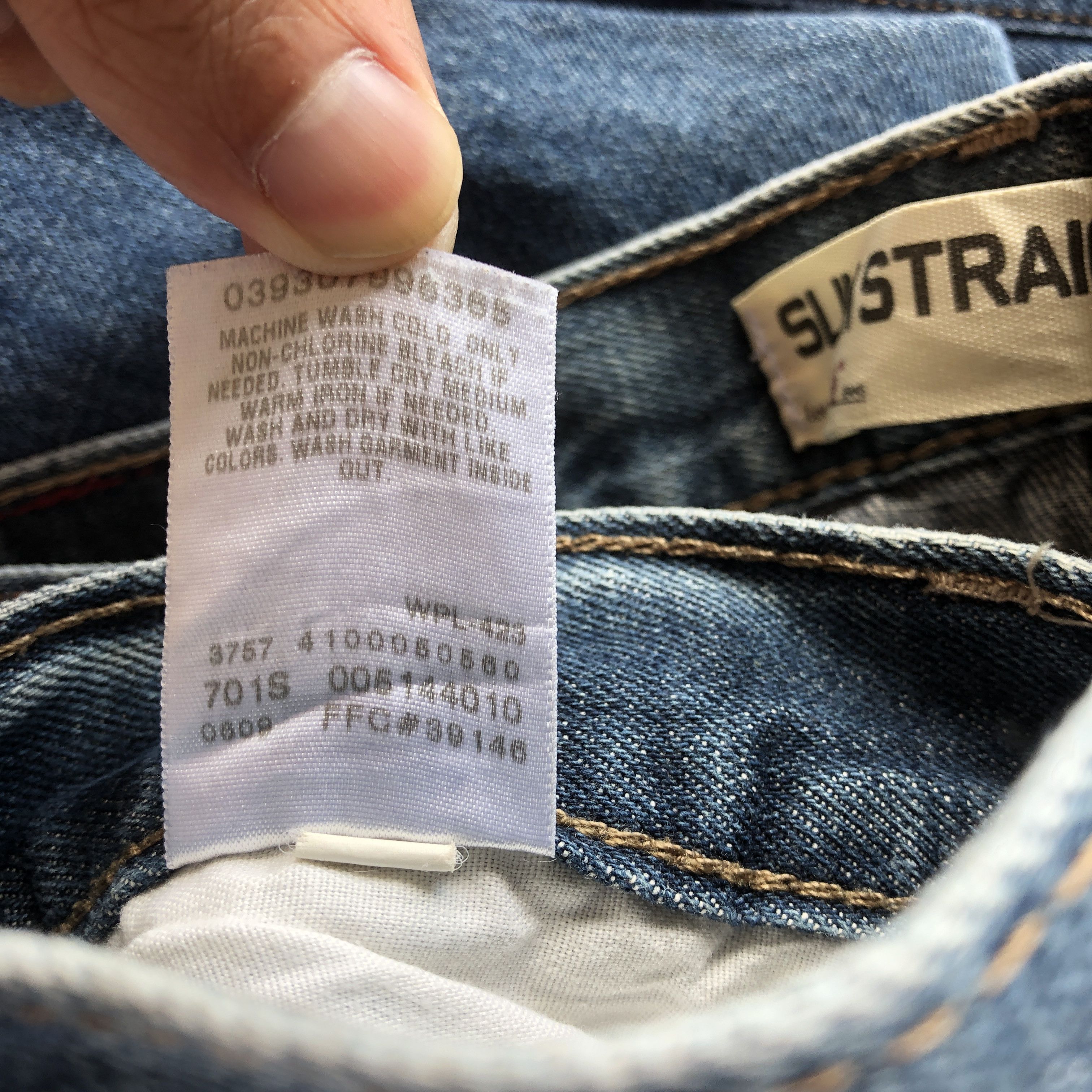 Levi's Vintage Levis Jeans Distressed Levi's 514 Faded Denim Size US 34 / EU 50 - 10 Thumbnail