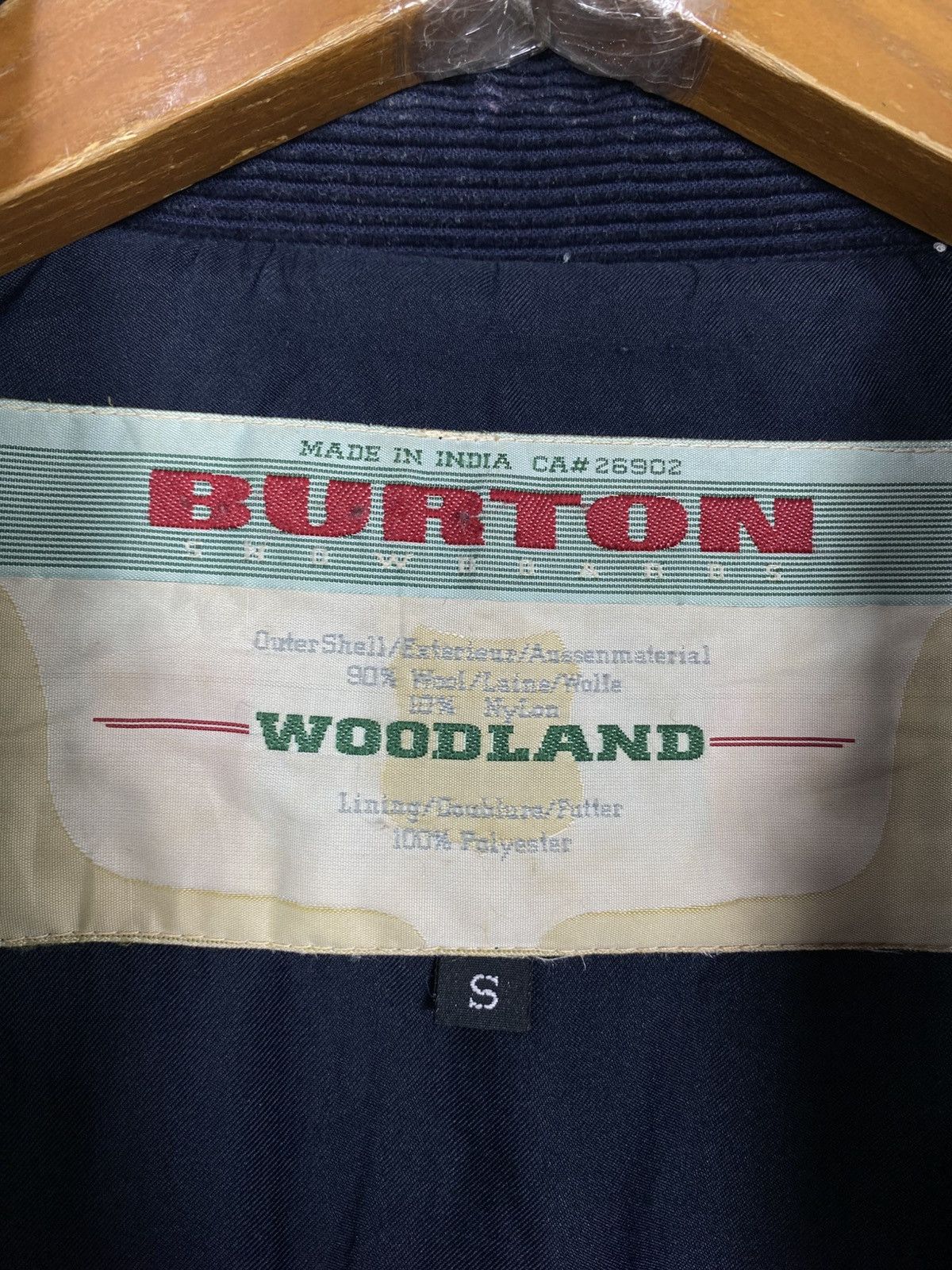 Burton Rare‼️ Burton Woodland Wool Jacket Size US S / EU 44-46 / 1 - 5 Thumbnail