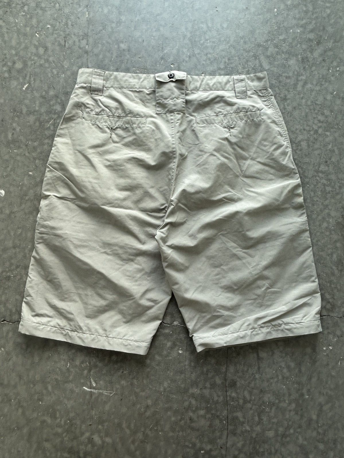 Vintage Vintage Y2K On The Brink Nylon Cargo Shorts OTB Size US 33 - 10 Thumbnail