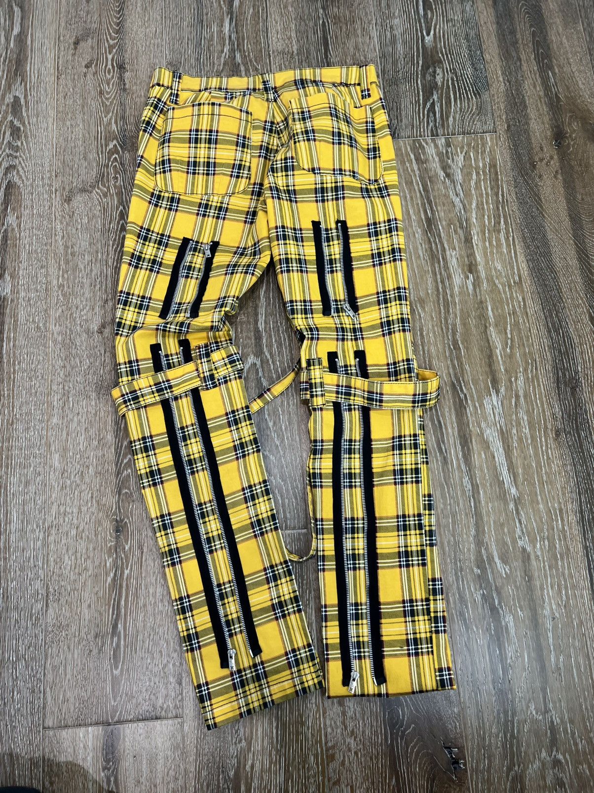Tripp NYC Tripp nyc plaid tartan bondage pants Size US 30 / EU 46 - 2 Thumbnail