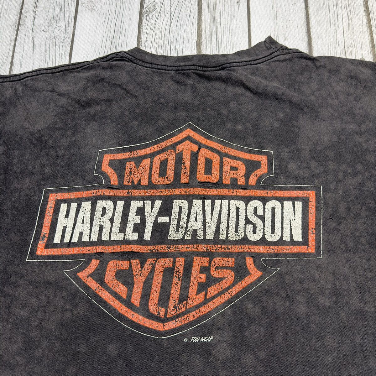 Harley Davidson × Vintage Vintage Harley Davidson tee Size US L / EU 52-54 / 3 - 4 Thumbnail