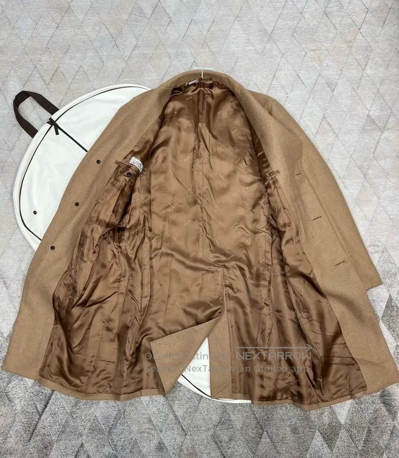 Hermes Hermes Autumn-Winter Camel Hair Coat Size US L / EU 52-54 / 3 - 5 Thumbnail