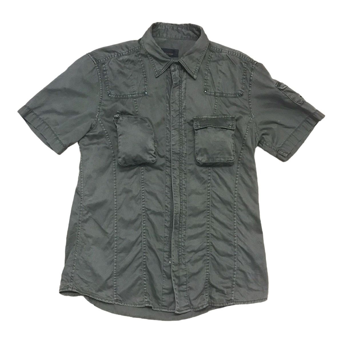Issey Miyake × Japanese Brand × Tete Homme Tete Homme Issey Miyake Puffy Pocket Jacket Size US S / EU 44-46 / 1 - 2 Thumbnail