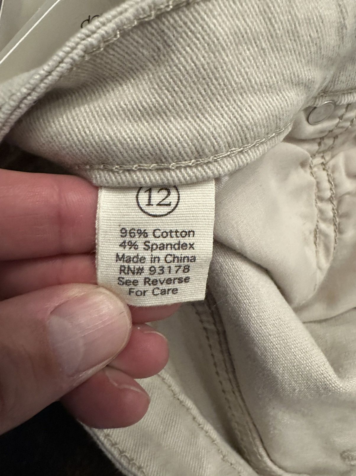 Other NWT Workshop Andrea Jovine Women’s Beige Pants-Size 12 Size 34" / US 12 / IT 48 - 8 Thumbnail