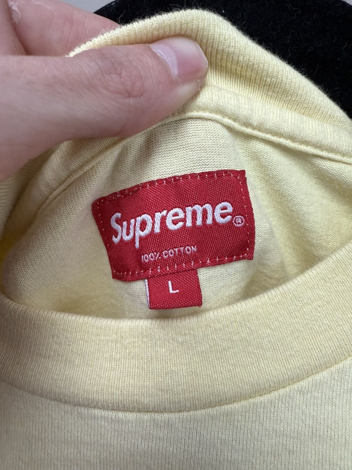Supreme Supreme International L/S Tee Size US L / EU 52-54 / 3 - 3 Thumbnail