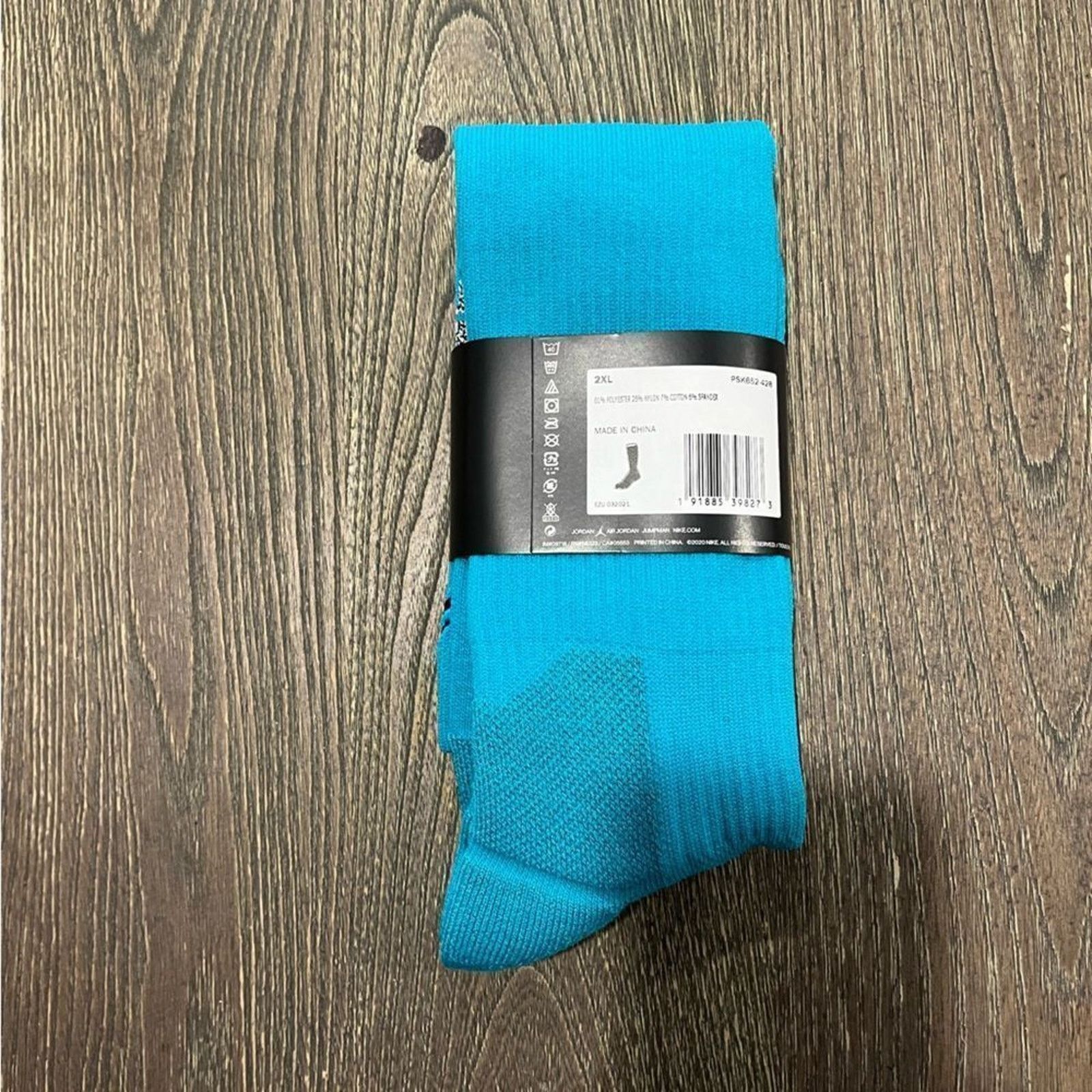 Nike NWT Nike Air Jordan Mens NBA Authentic Basketball Socks 2XL Size 36 - 4 Thumbnail