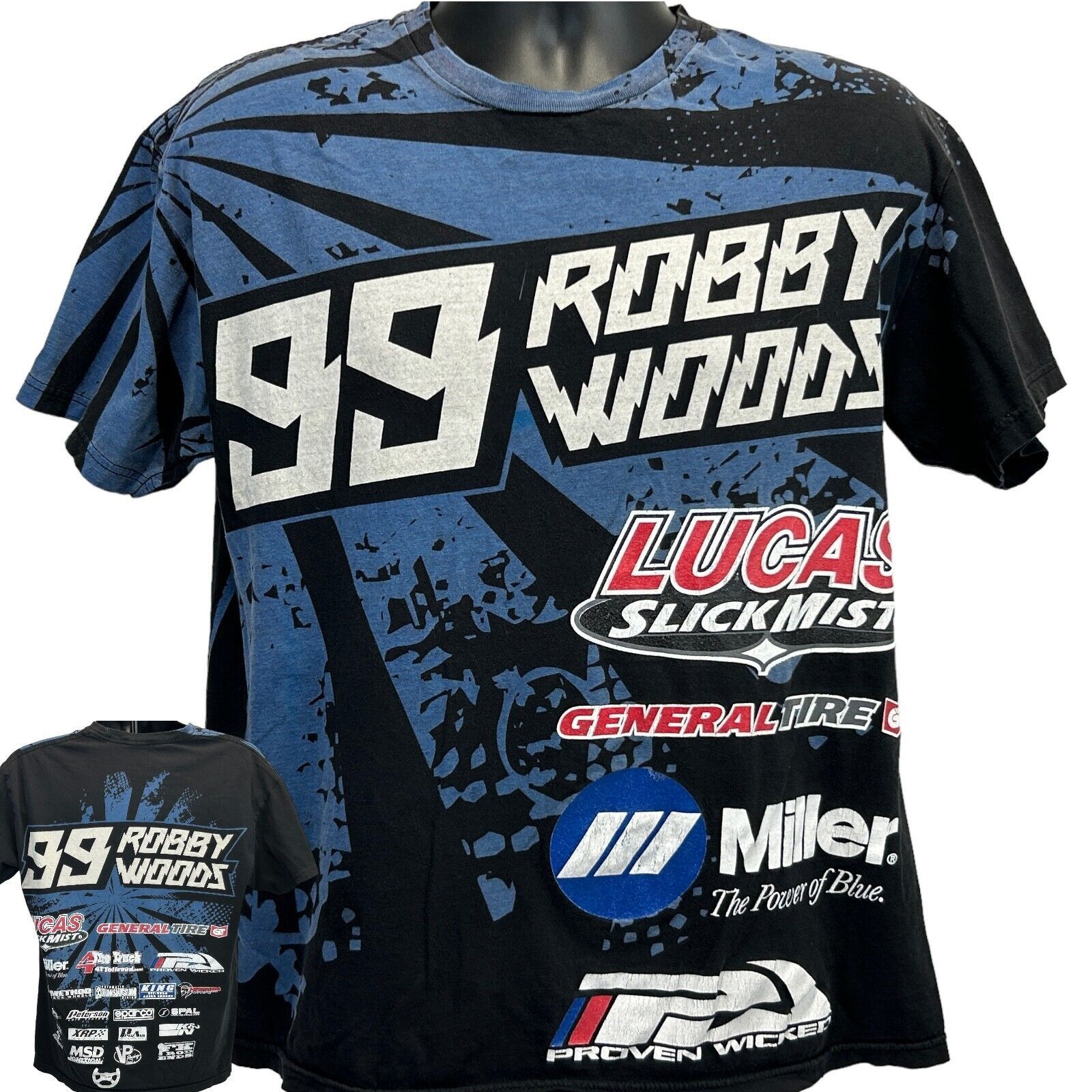 Other Robby Woods T Shirt Off Road Racing 4x4 Trucks Black L Size US L / EU 52-54 / 3 - 1 Thumbnail