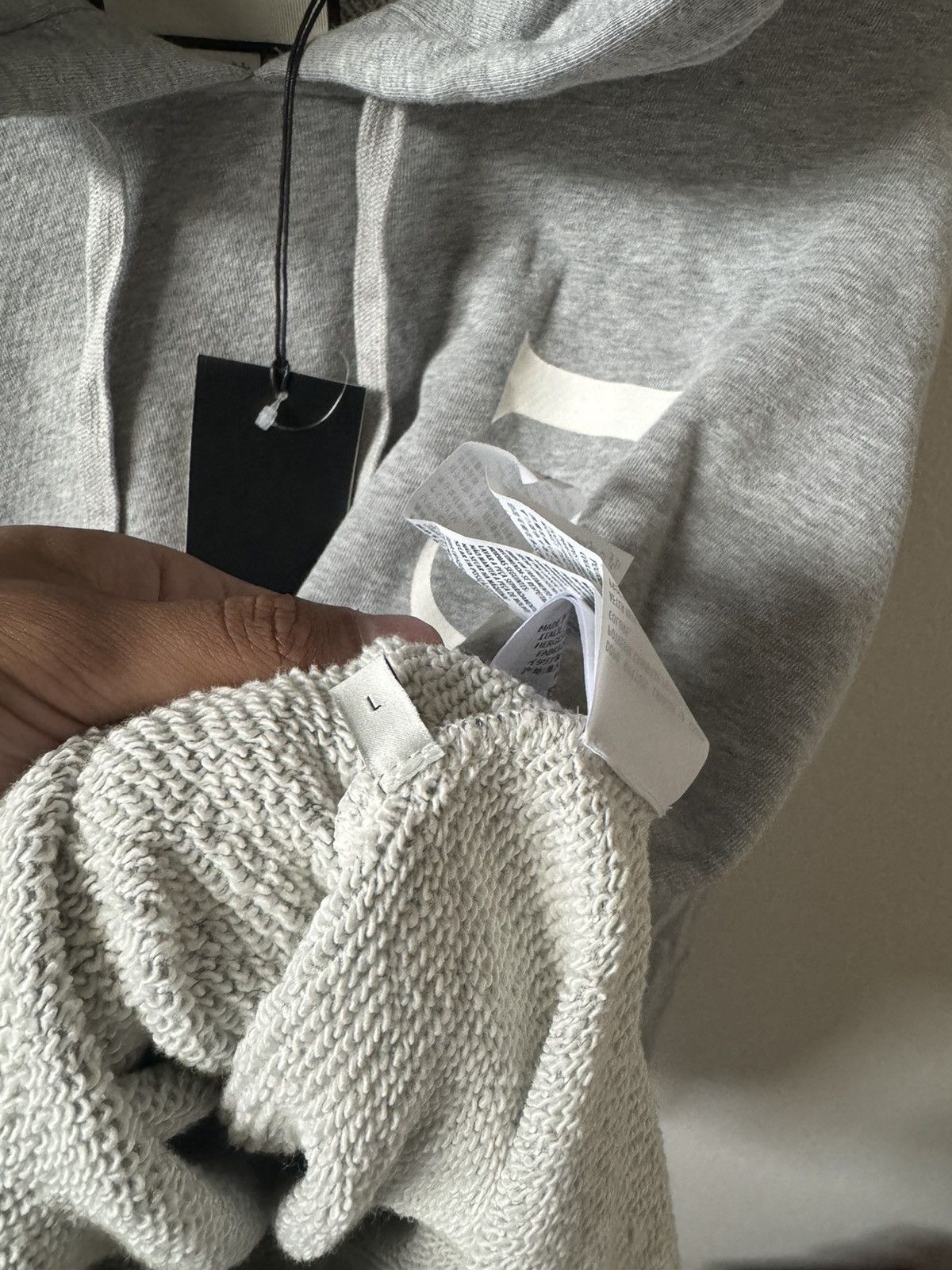Gucci Gucci Logo Grey Hoodie Size US L / EU 52-54 / 3 - 8 Thumbnail
