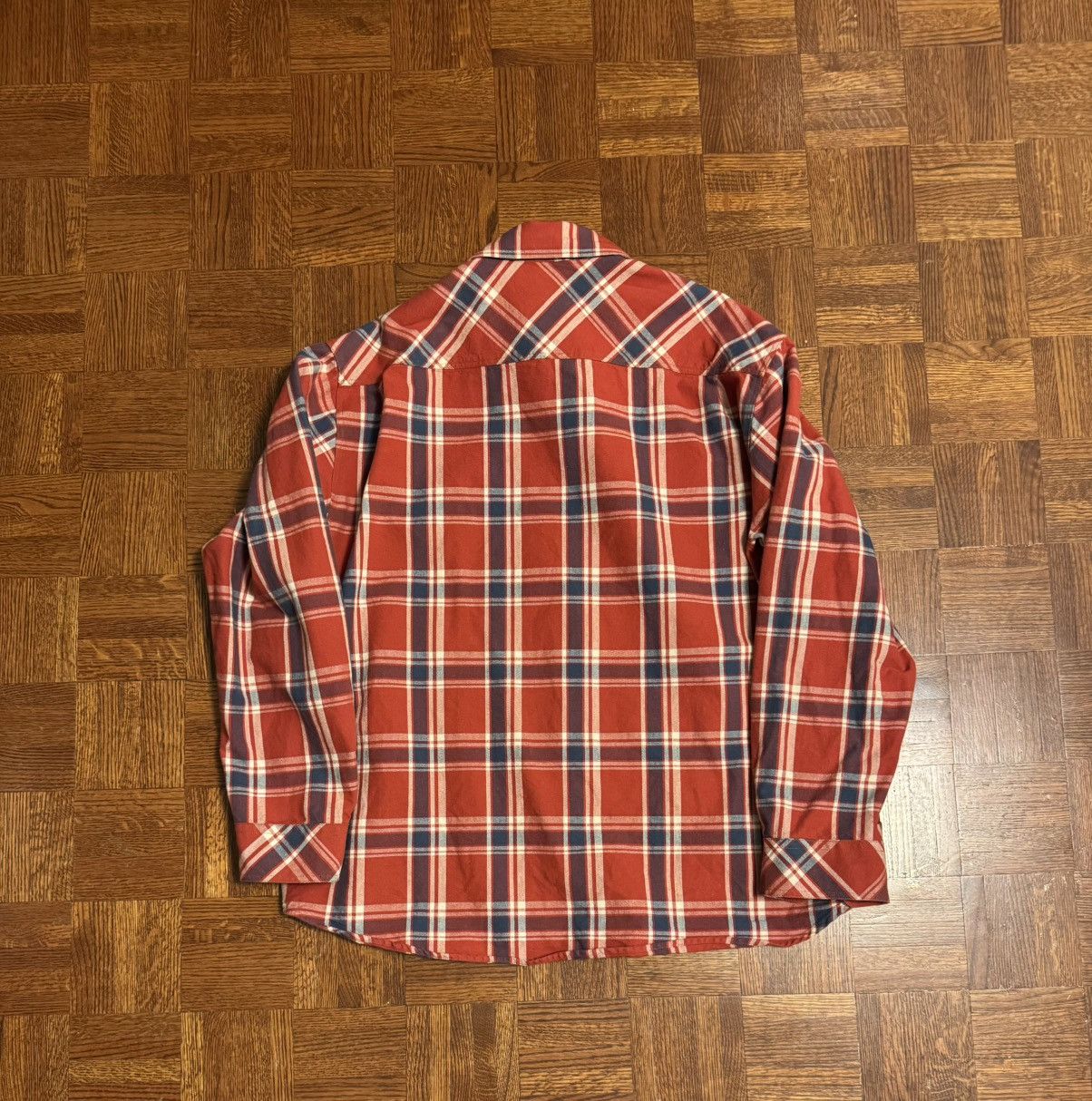 Nudie Jeans Nudie Jeans Red Filip Shirt Size US XL / EU 56 / 4 - 6 Thumbnail