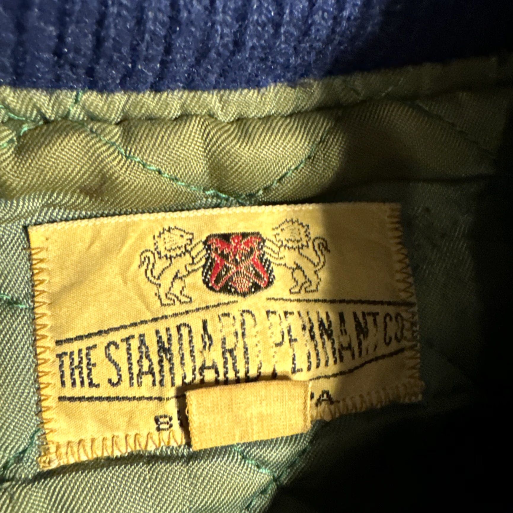 Vintage VINTAGE Standard Pennant Company Wool Jacket Varsity M Men Blue 70s Pit to Pit 25.5” Length 25” Size US M / EU 48-50 / 2 - 5 Thumbnail