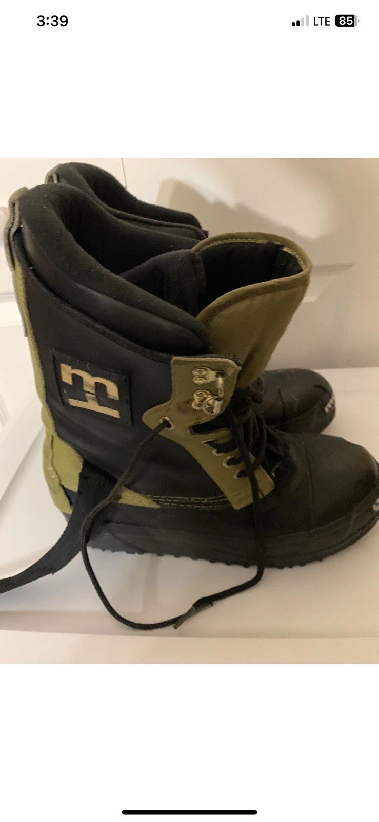 Other Morrow snowboard boots mens sz 8 black green Size US 8 / EU 41 - 2 Thumbnail