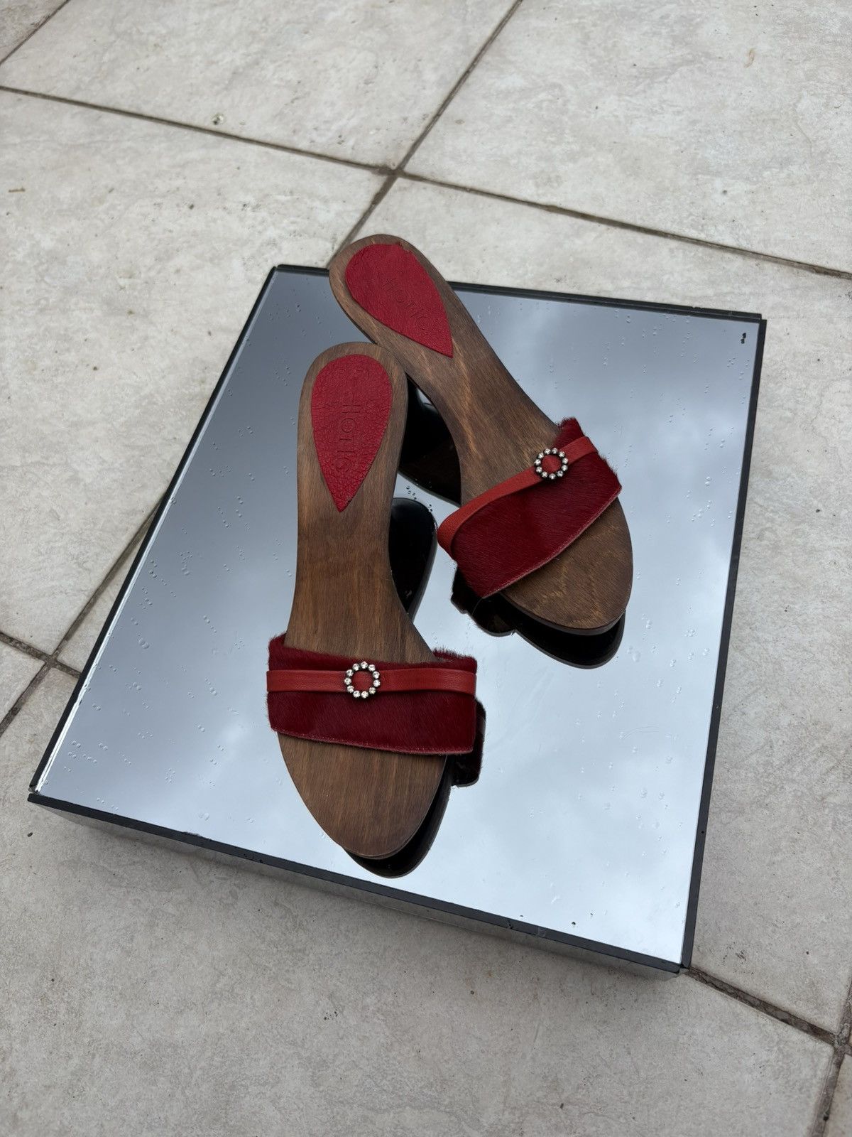 Vintage y2k mules Size US 6.5 / IT 36.5 - 11 Thumbnail