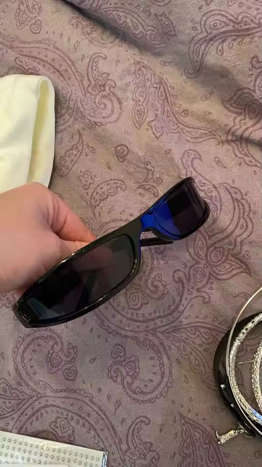 Electric Visual Narrow Rectangle Y2K Sunglasses Size ONE SIZE - 6 Thumbnail