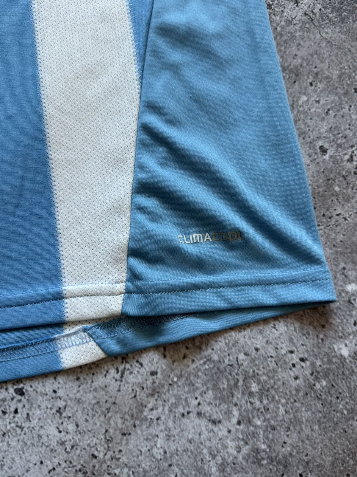 Adidas 🔥ADIDAS ARGENTINA 2010 2011 HOME FOOTBALL SOCCER JERSEY TEE Size US S / EU 44-46 / 1 - 9 Thumbnail