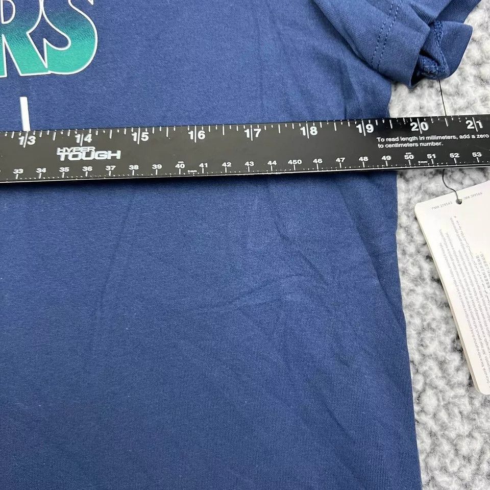 Nike Seattle Mariners Shirt Women M Blue Nike Dri-Fit Crew Neck Size M / US 6-8 / IT 42-44 - 4 Thumbnail