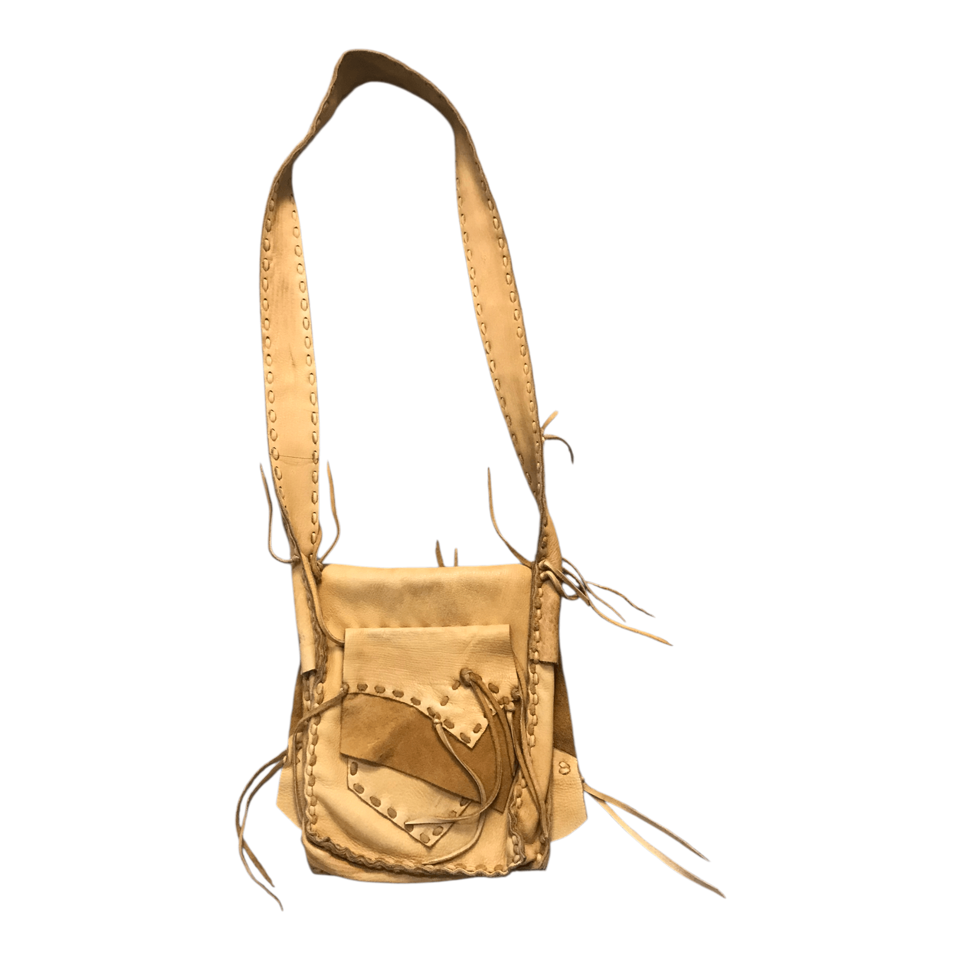 Cowboy Equipment Handmade Leather Like Cowboy Sling Bag Size ONE SIZE - 3 Thumbnail