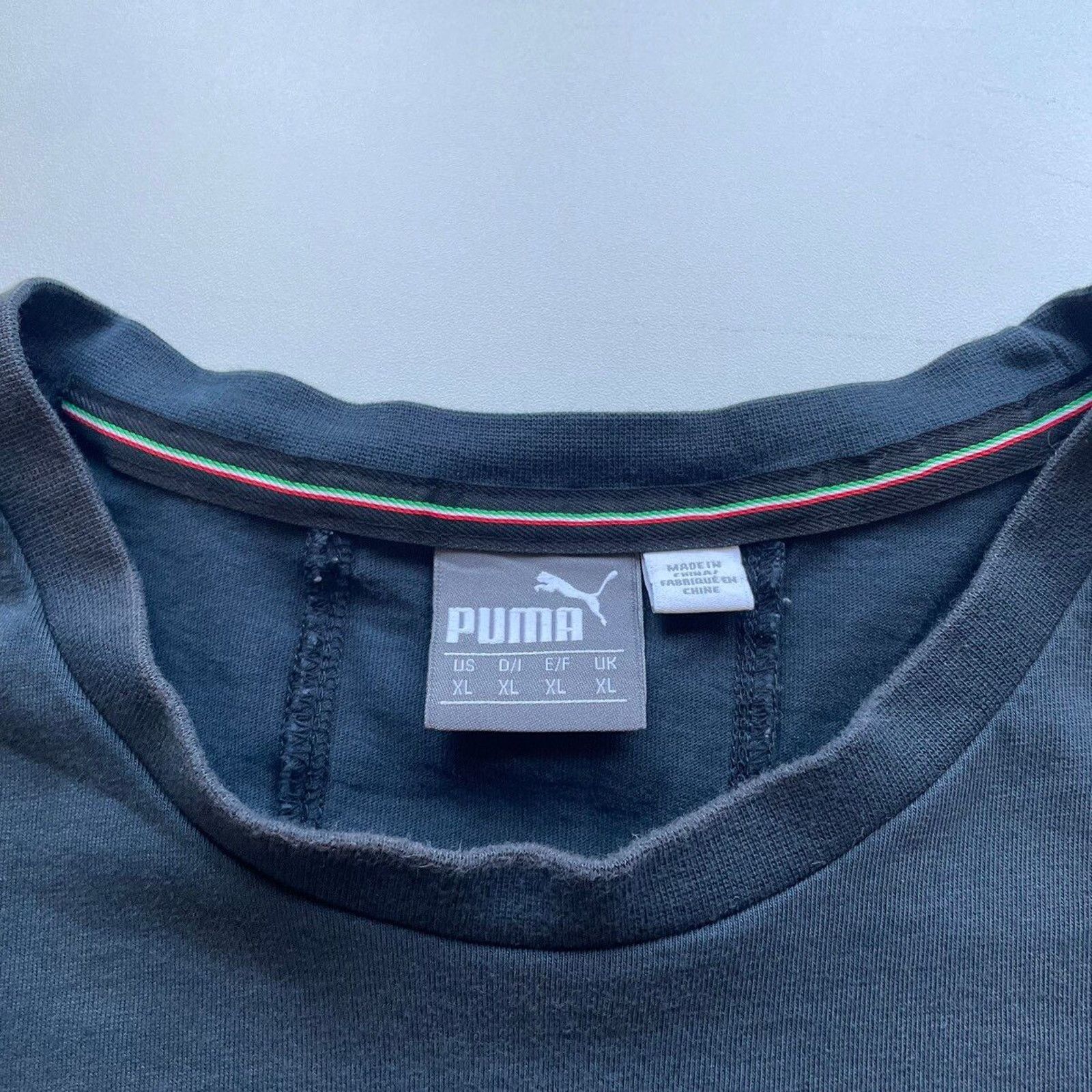 Ferrari Vintage Puma Ferrari Racing Graphic T Shirt XL Faded Black Size US L / EU 52-54 / 3 - 7 Thumbnail