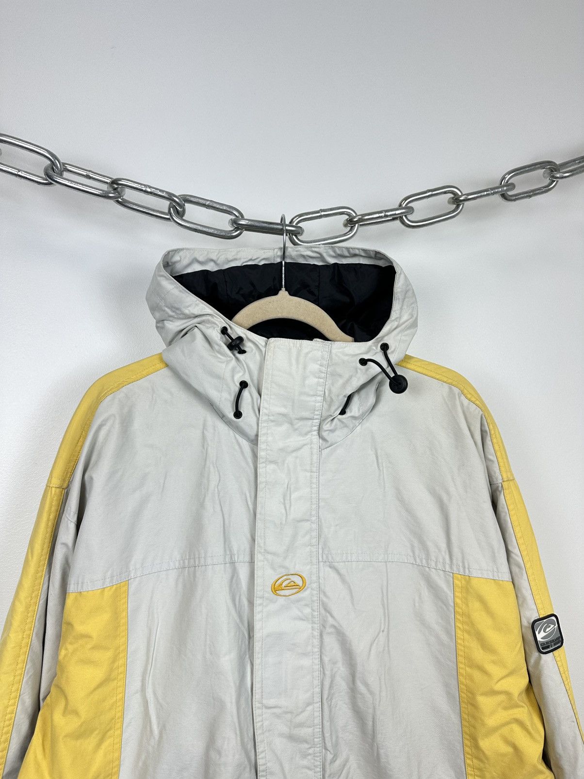 Quiksilver Vintage Quiksilver Gorpcore Shell Ski Snowboarding Jacket Size US L / EU 52-54 / 3 - 3 Thumbnail