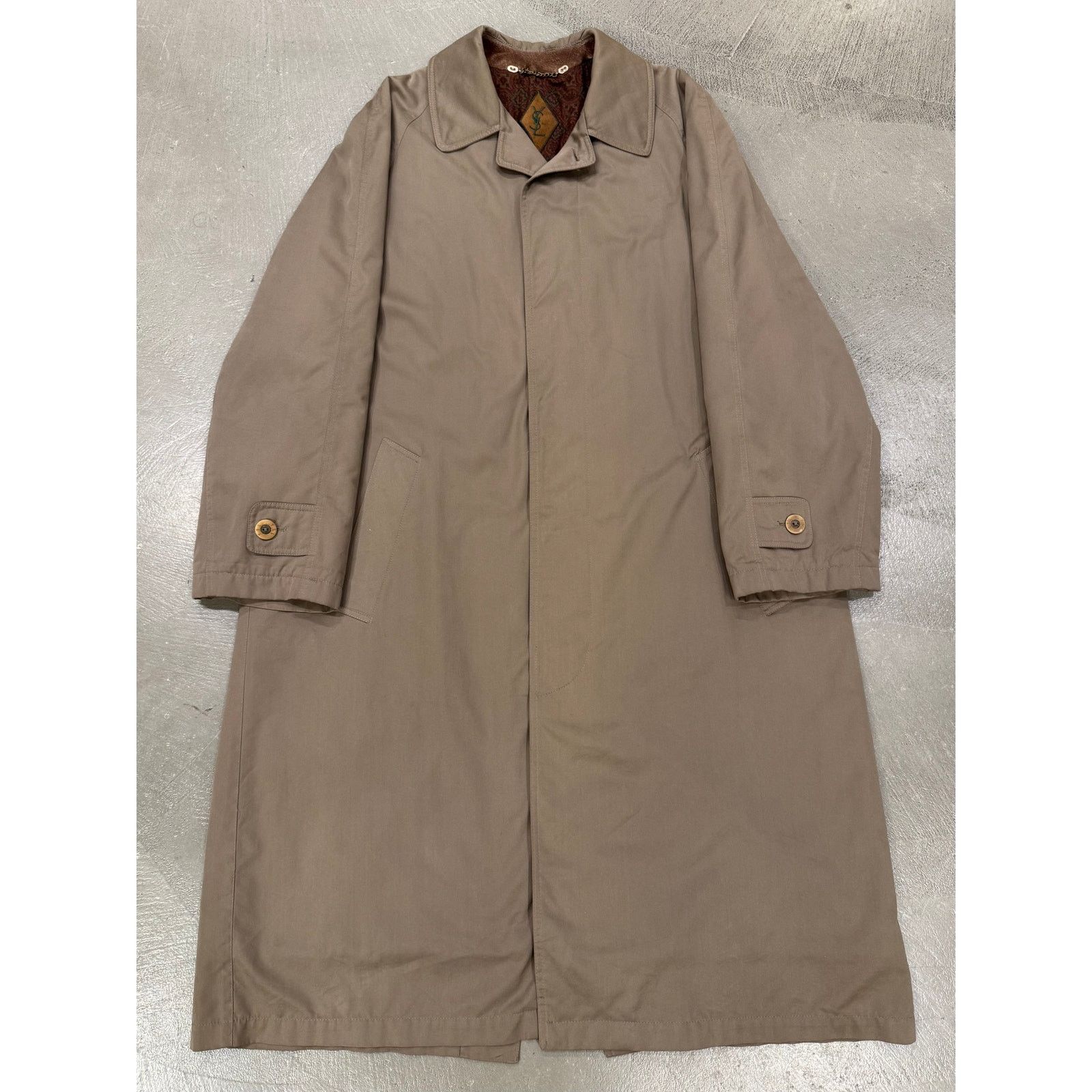 Yves Saint Laurent 1990s Yves Saint Laurent long coat Size US M / EU 48-50 / 2 - 1 Thumbnail