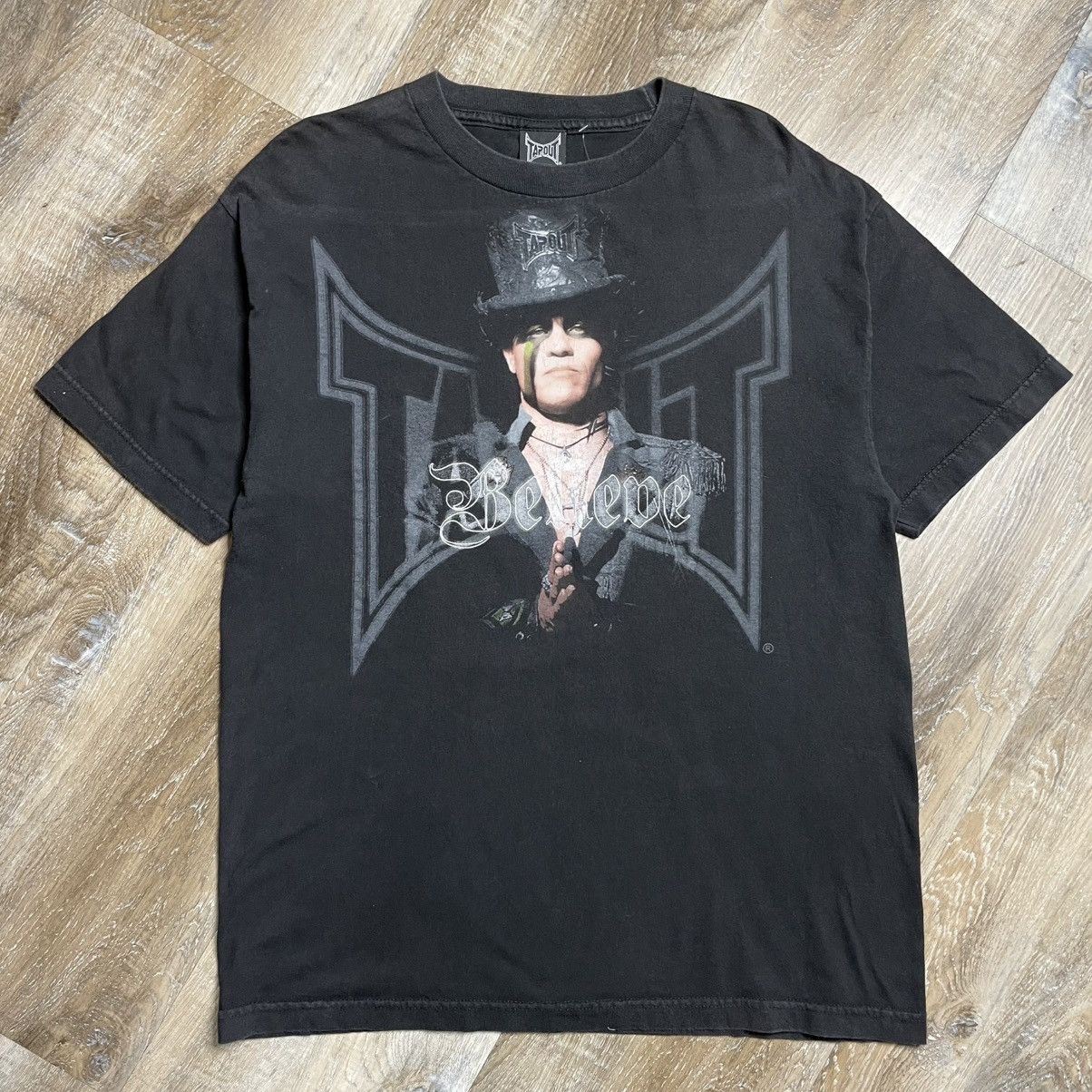 Tapout × Vintage Y2K Tapout Vintage Charles Lewis Tee Shirt Mens Large UFC Size US L / EU 52-54 / 3 - 1 Thumbnail