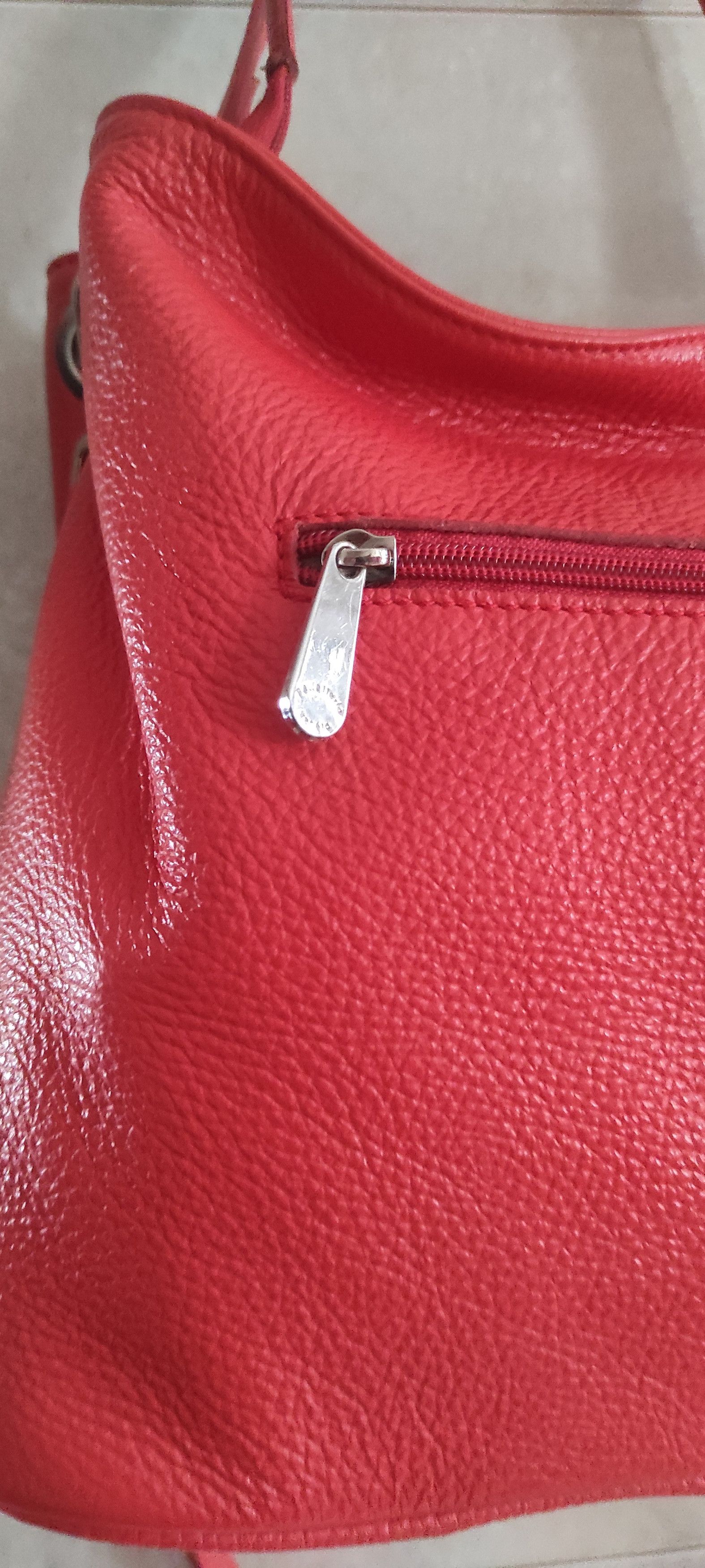 Leather Pelletteria Veneta Made in Italy Women's Orange Leather Bag Size ONE SIZE - 12 Thumbnail