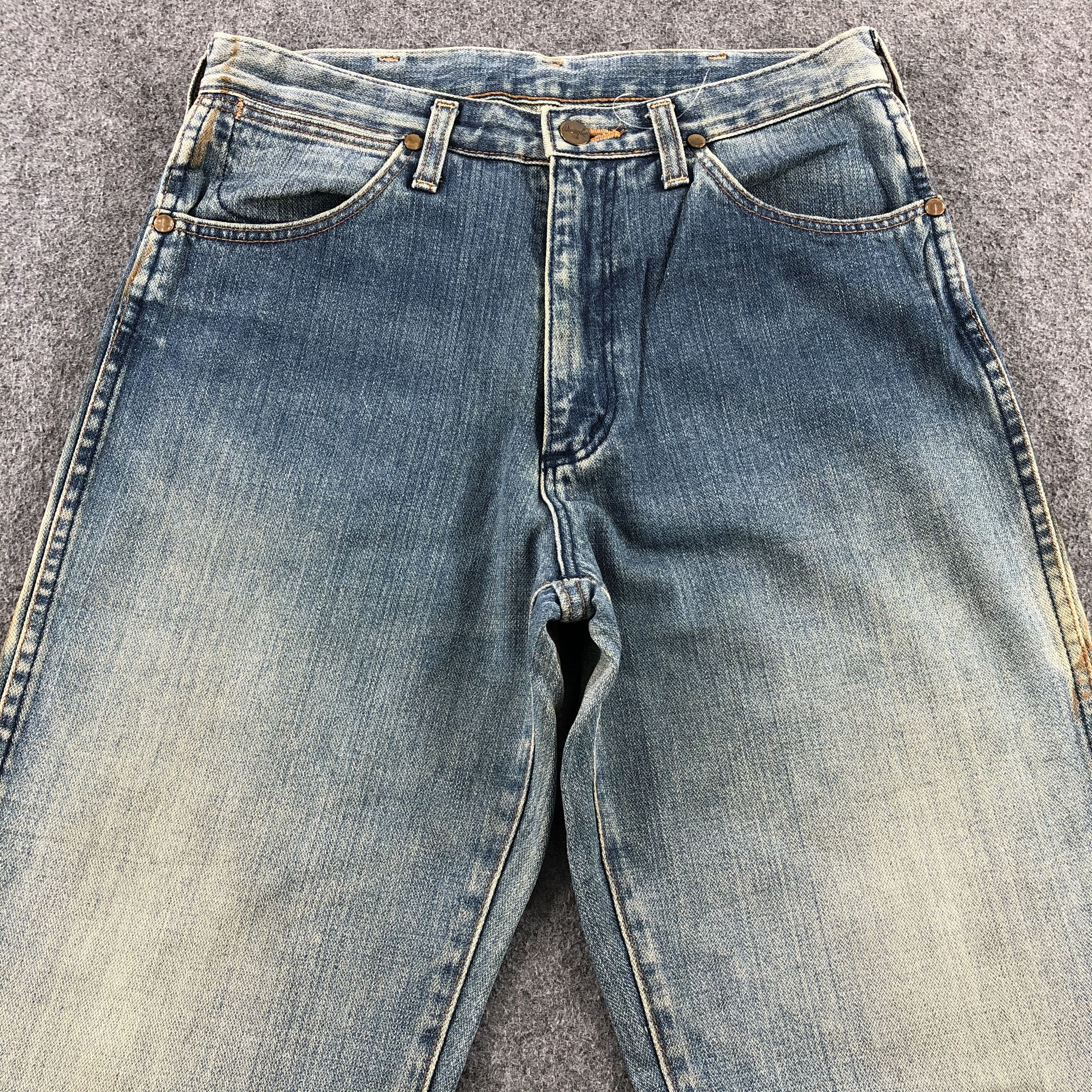 Vintage × Wrangler Vintage 90s Blue Wash Wrangler Jeans-JM2029 Size US 30 / EU 46 - 3 Thumbnail