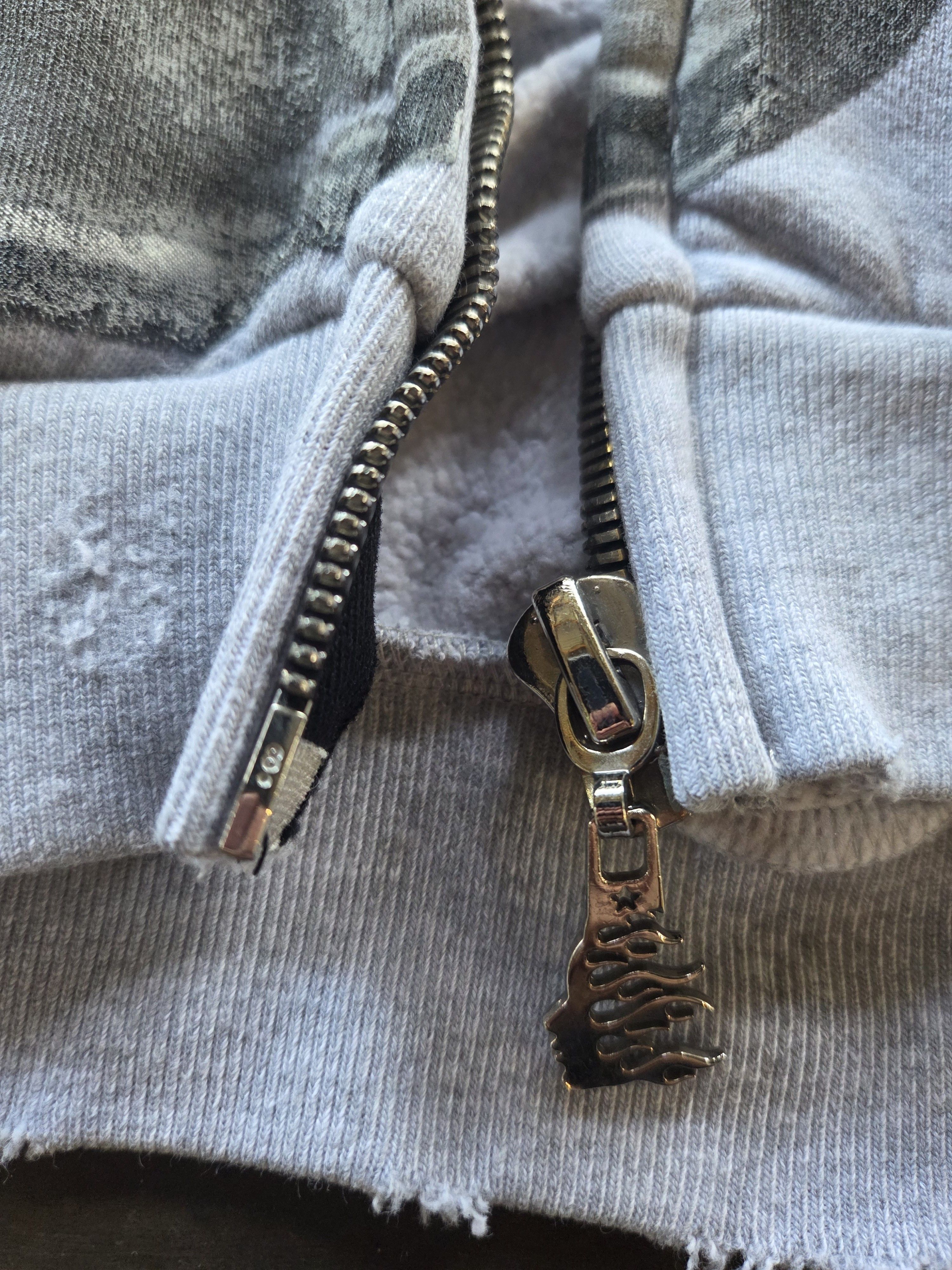 HELLSTAR Yoga Zip up Grey Hellstar Hoodie 2024 Capsule 10 size small Size US S / EU 44-46 / 1 - 14 Thumbnail