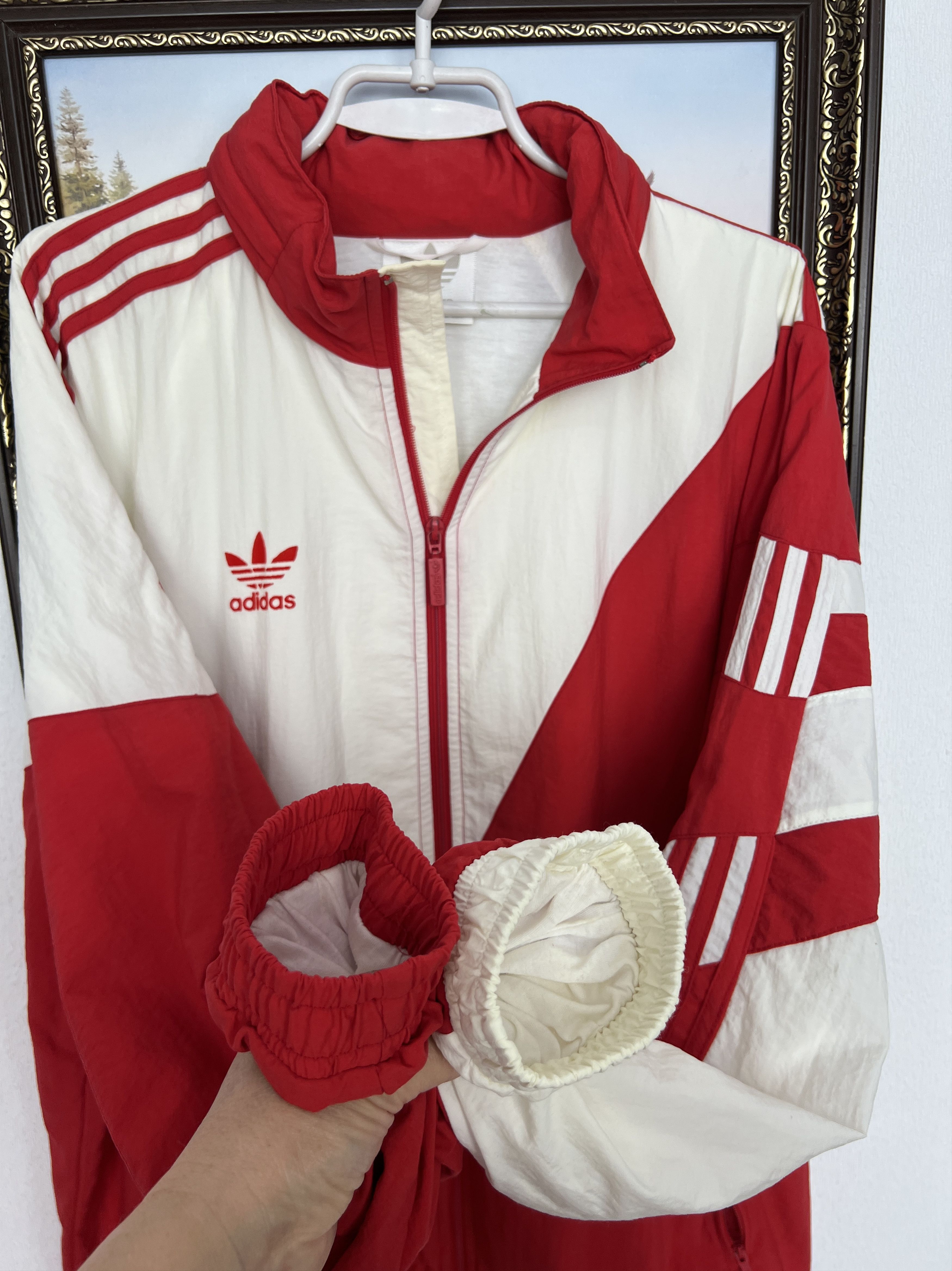 Adidas Vintage Poland Football Jacket Soccer Track Top National Size US M / EU 48-50 / 2 - 7 Thumbnail