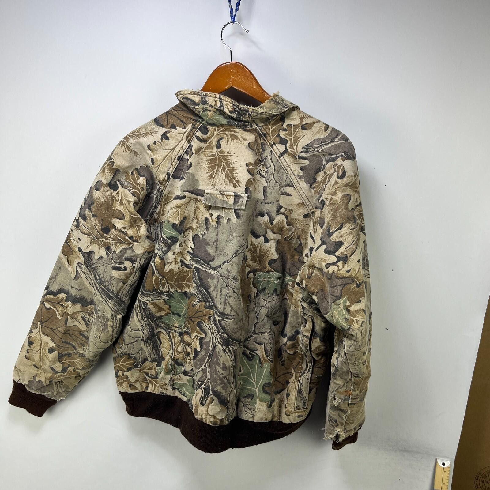 Woolrich Woolen Mills Vintage Realtree Camo Detroit Style Jacket Large Bomber Size US L / EU 52-54 / 3 - 11 Thumbnail