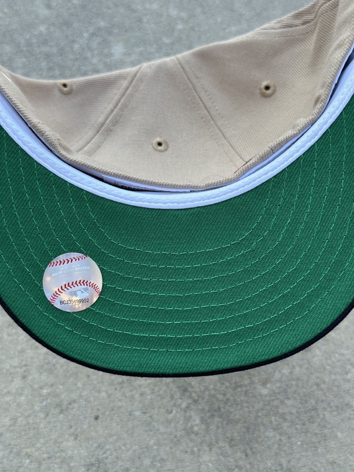 MLB × New Era St. Louis Cardinals Two Tone Fitted Hat 7 1/4 95 North STL Size ONE SIZE - 3 Thumbnail