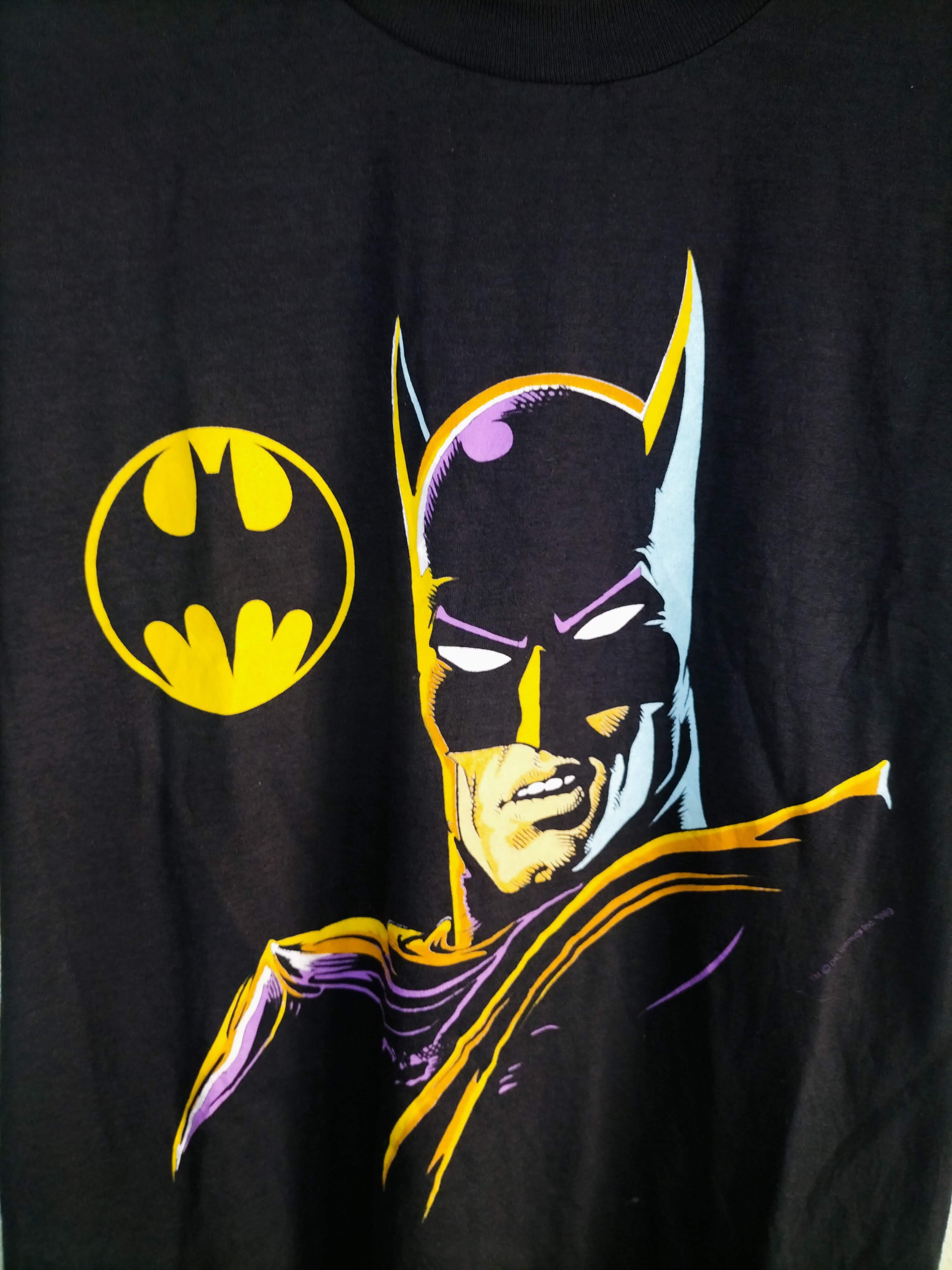 DC Comics Vintage Batman 80's shirt Size US XL / EU 56 / 4 - 3 Thumbnail
