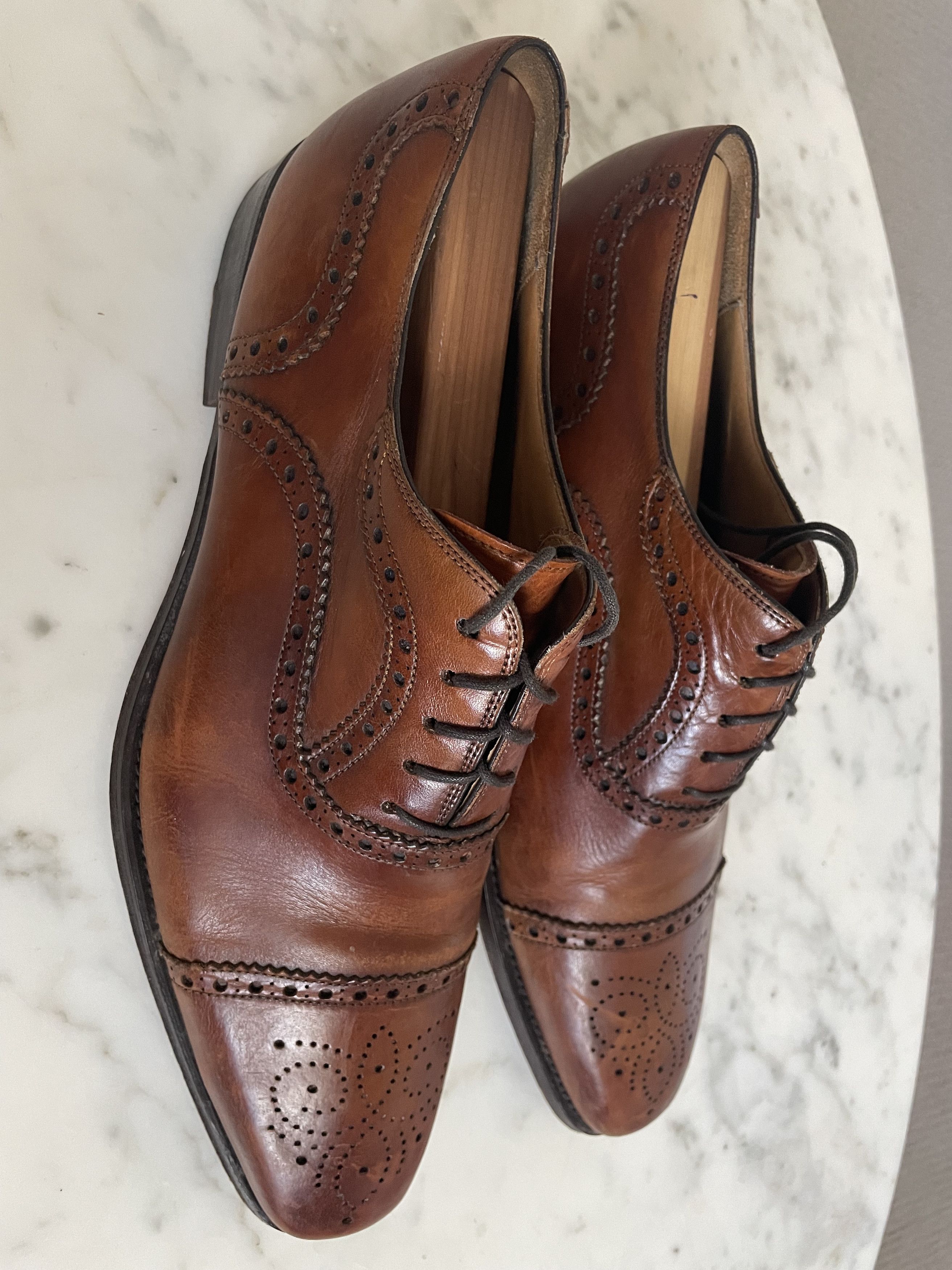 Magnanni Magnanni Wingtip Dress Shoes Size US 8.5 / EU 41-42 - 4 Thumbnail