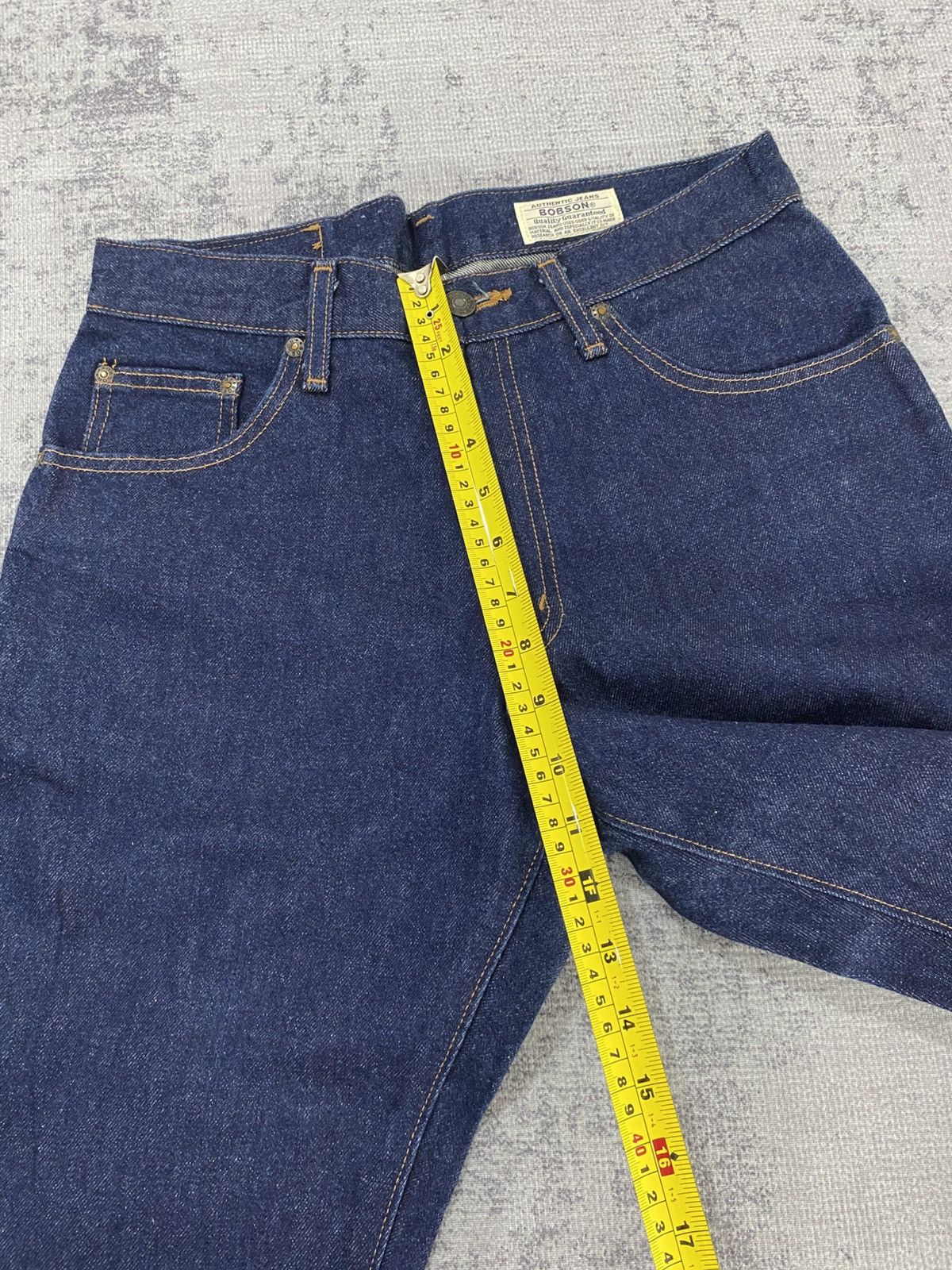 Japanese Brand Super flared bootcut bobson raw denim jeans Size US 28 / EU 44 - 3 Thumbnail