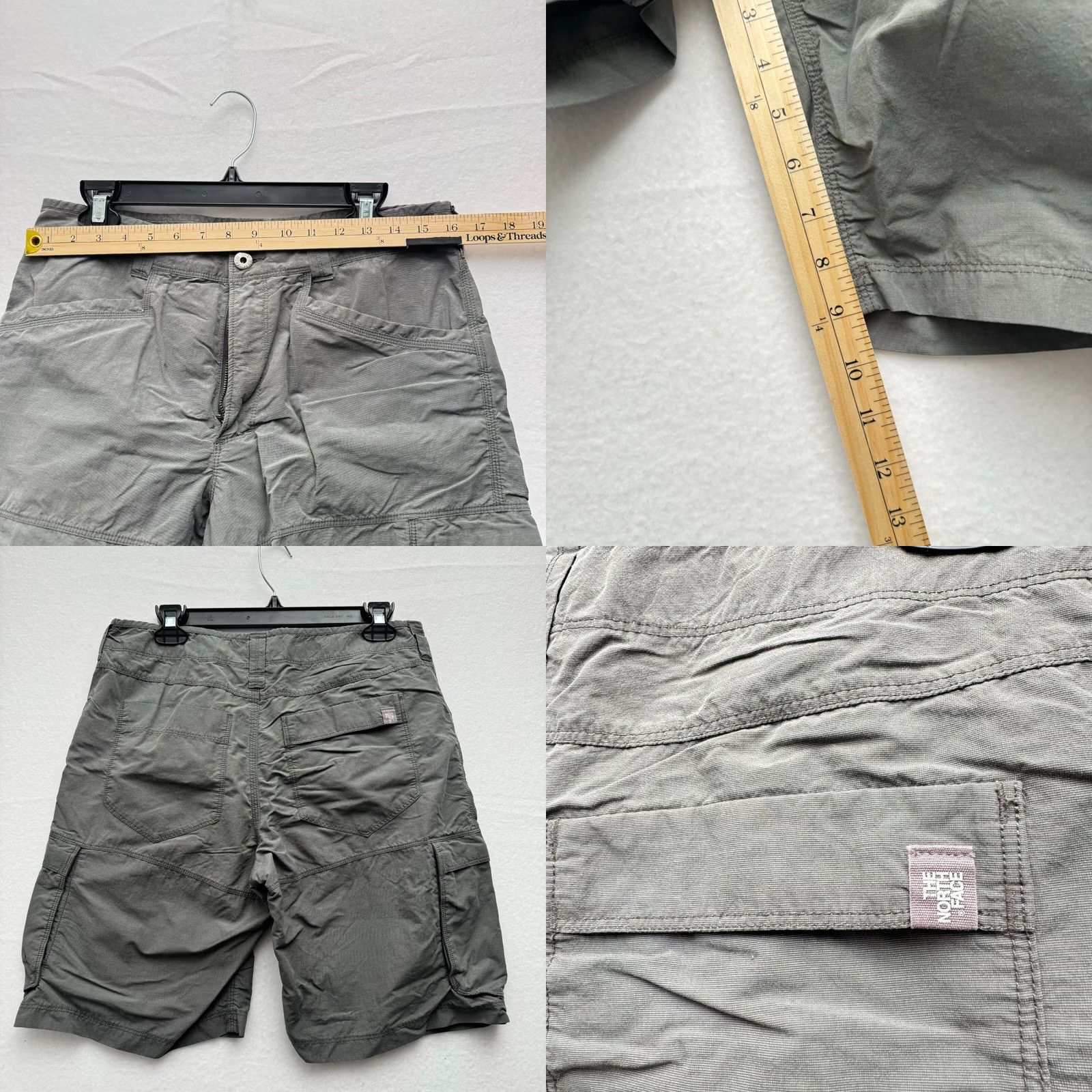 The North Face The North Face Men's 32 Gray Lightweight Cargo Outdoor Hiking Shorts Size US 32 / EU 48 - 8 Thumbnail