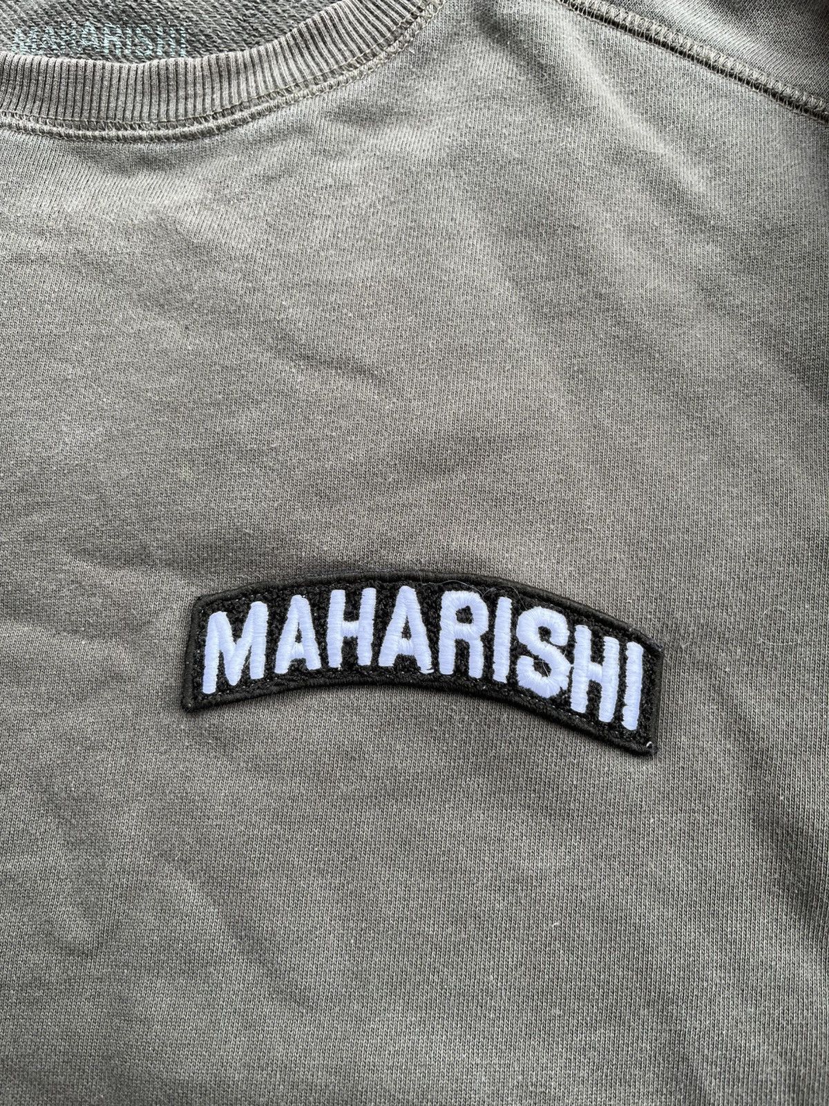Maharishi Maharishi Vintage Big Embroidered Logo Crewneck Sweatshirt Size US XXL / EU 58 / 5 - 4 Thumbnail