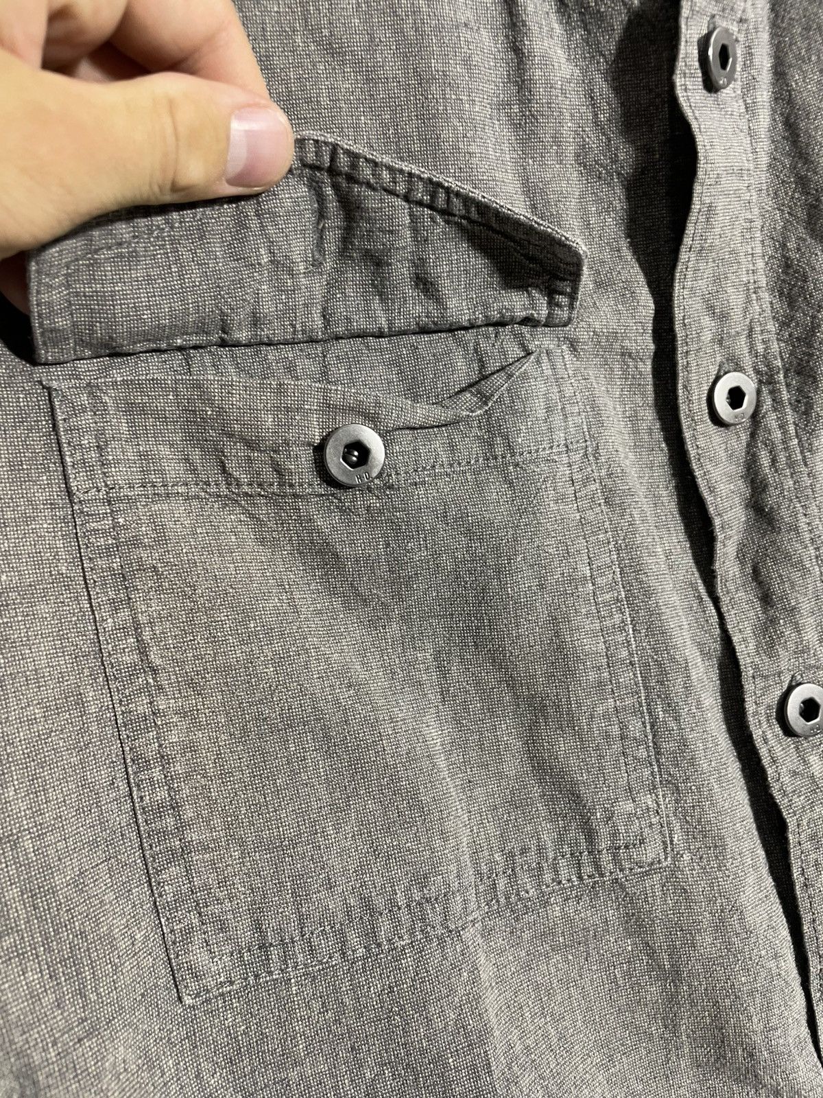 Harley Davidson × Vintage Vintage Harley Davidson Linen Button up vest size L Size US L / EU 52-54 / 3 - 3 Thumbnail