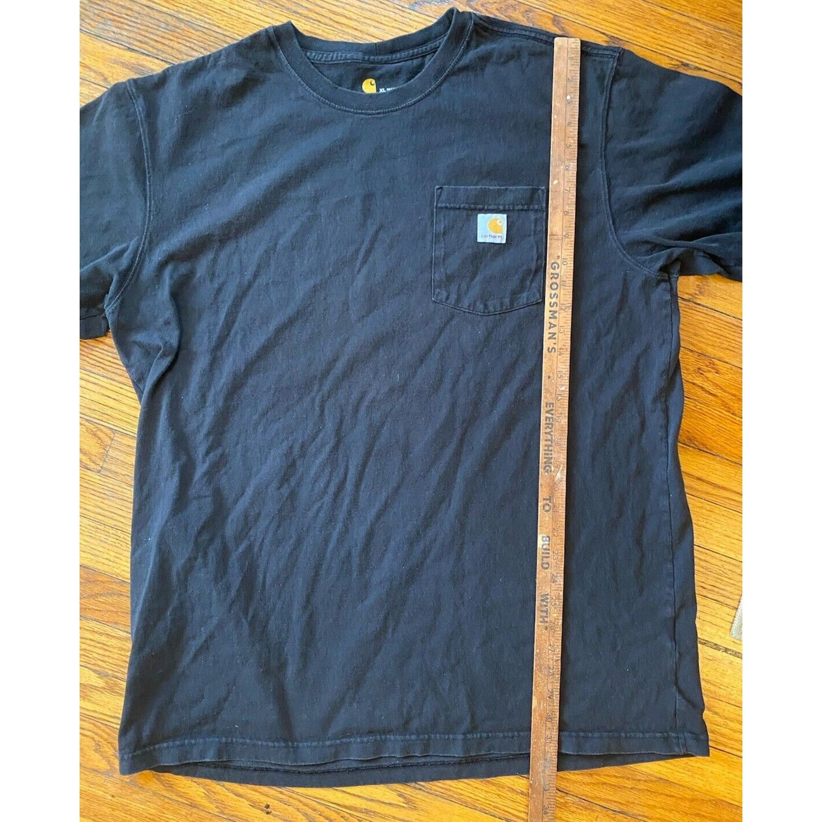 Carhartt Carhartt Heavy T Shirt Mens Original Fit XL Tall Black Size US XL / EU 56 / 4 - 7 Thumbnail
