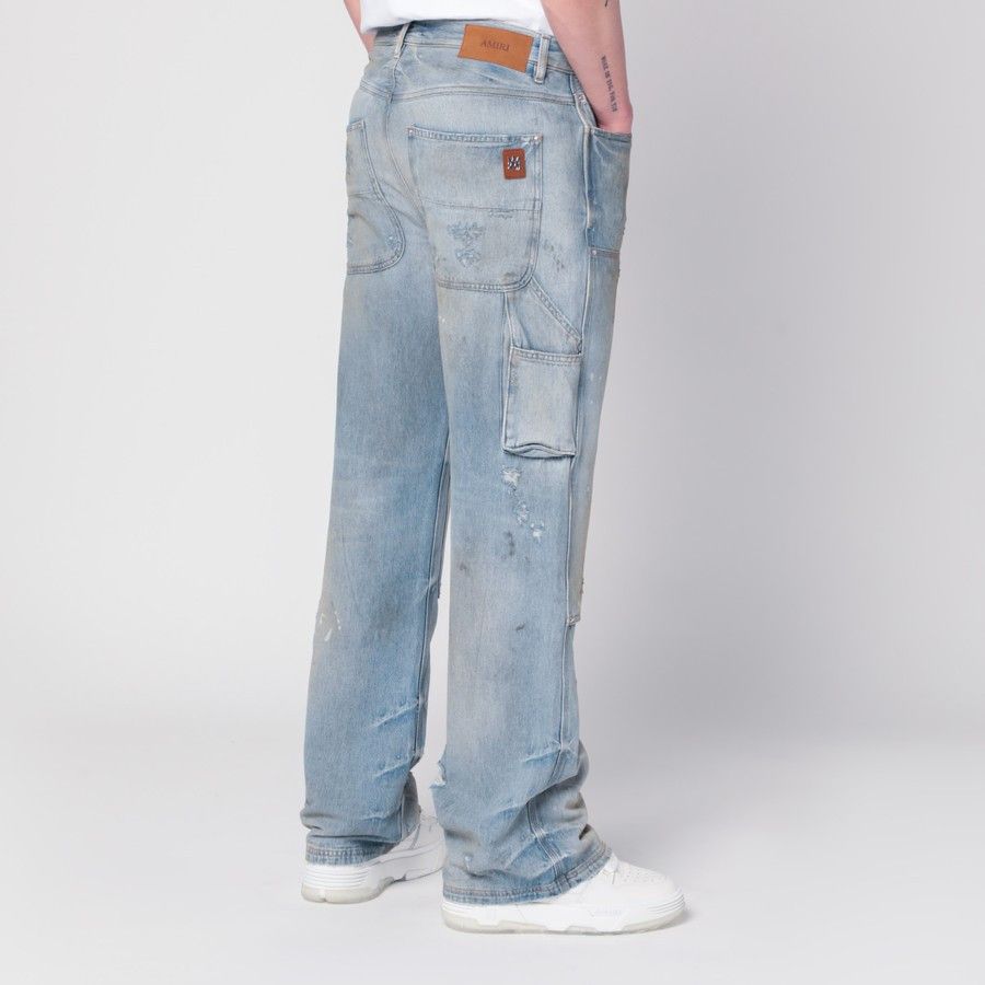 Amiri o1d2blof0226 Carpenter Jeans in Blue Size US 32 / EU 48 - 5 Thumbnail