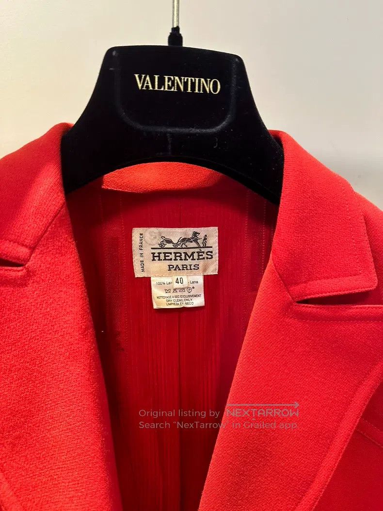 Hermes Hermes 100% Wool Coat Size S / US 4 / IT 40 - 3 Thumbnail