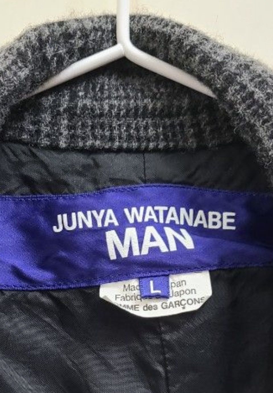 Comme des Garcons × Junya Watanabe comme des garçons Junya patchwork Blazar runway Size 48R - 5 Thumbnail